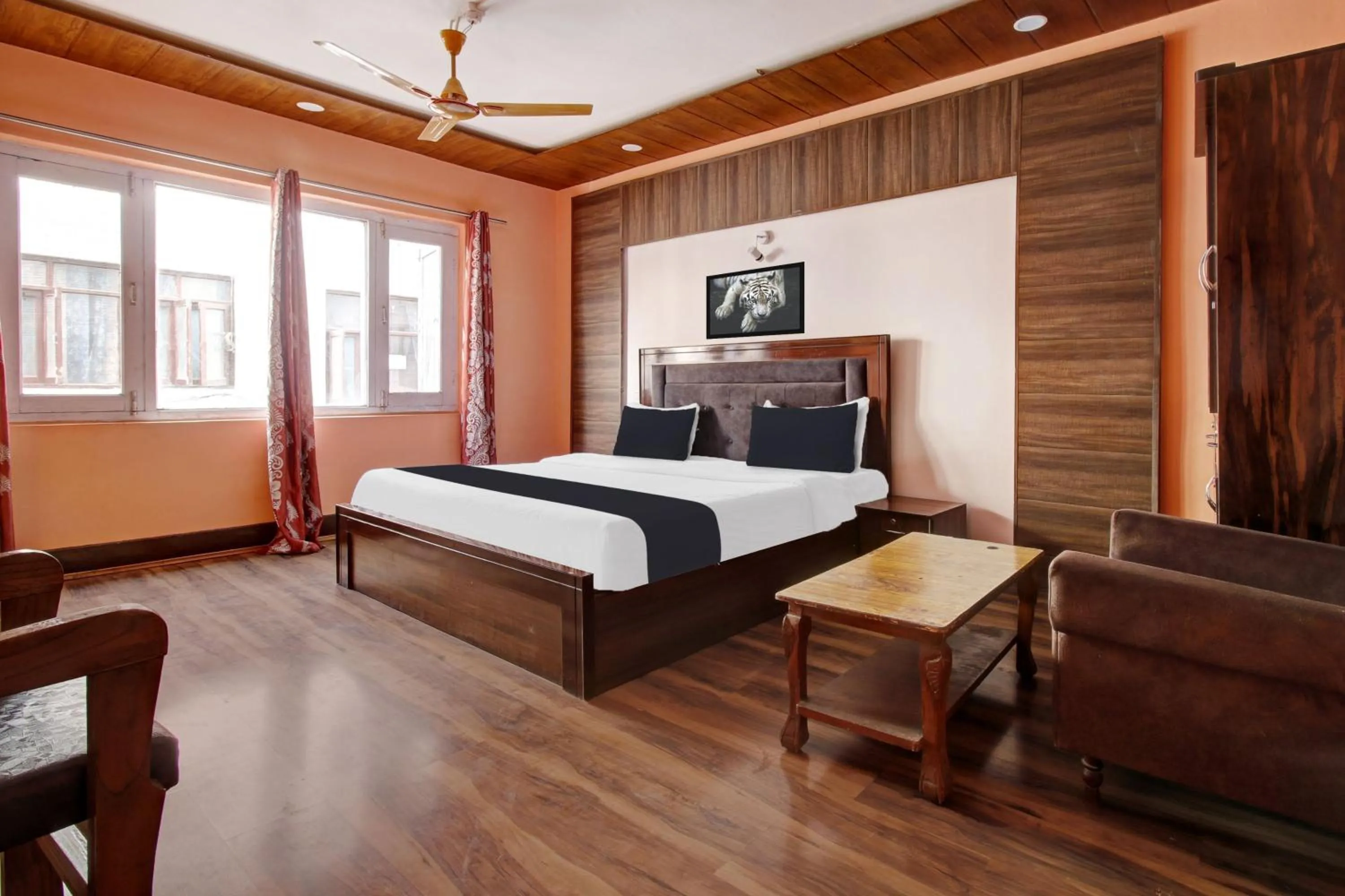 Bedroom, Bed in Super Collection O Rajbagh formerly Lavender