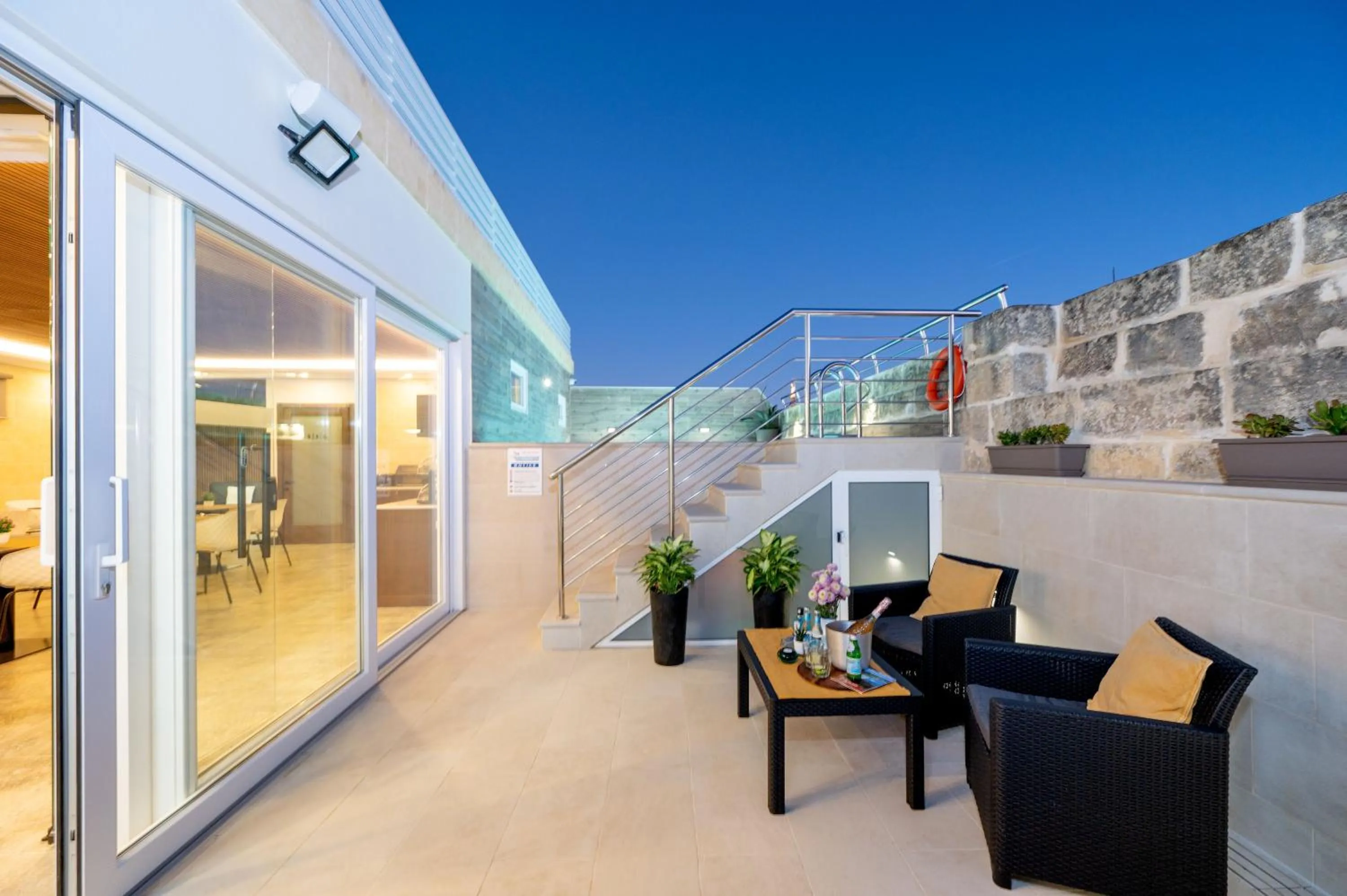 Balcony/Terrace in C4 Retreats Gozo