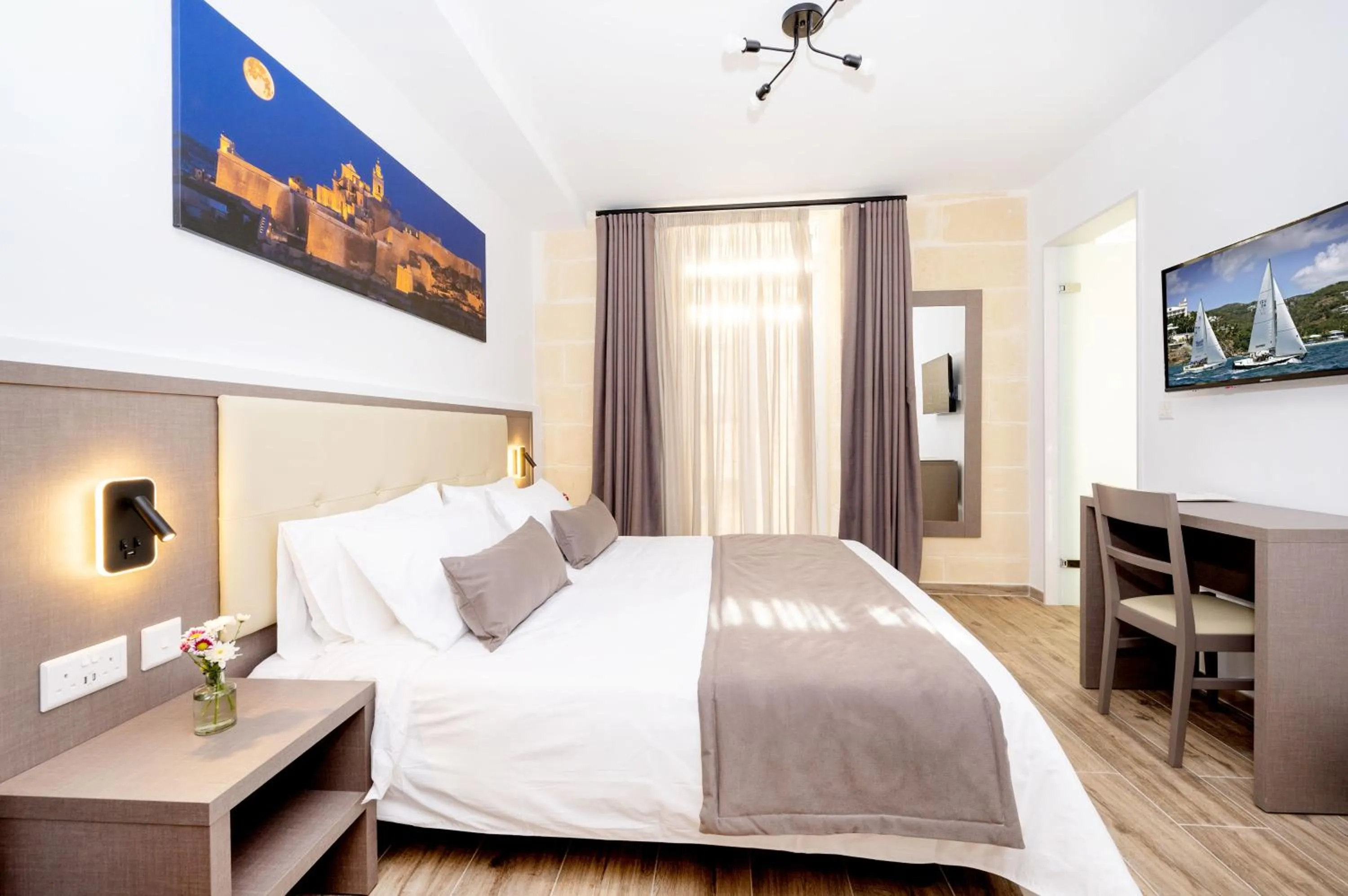 Bedroom, Bed in C4 Retreats Gozo