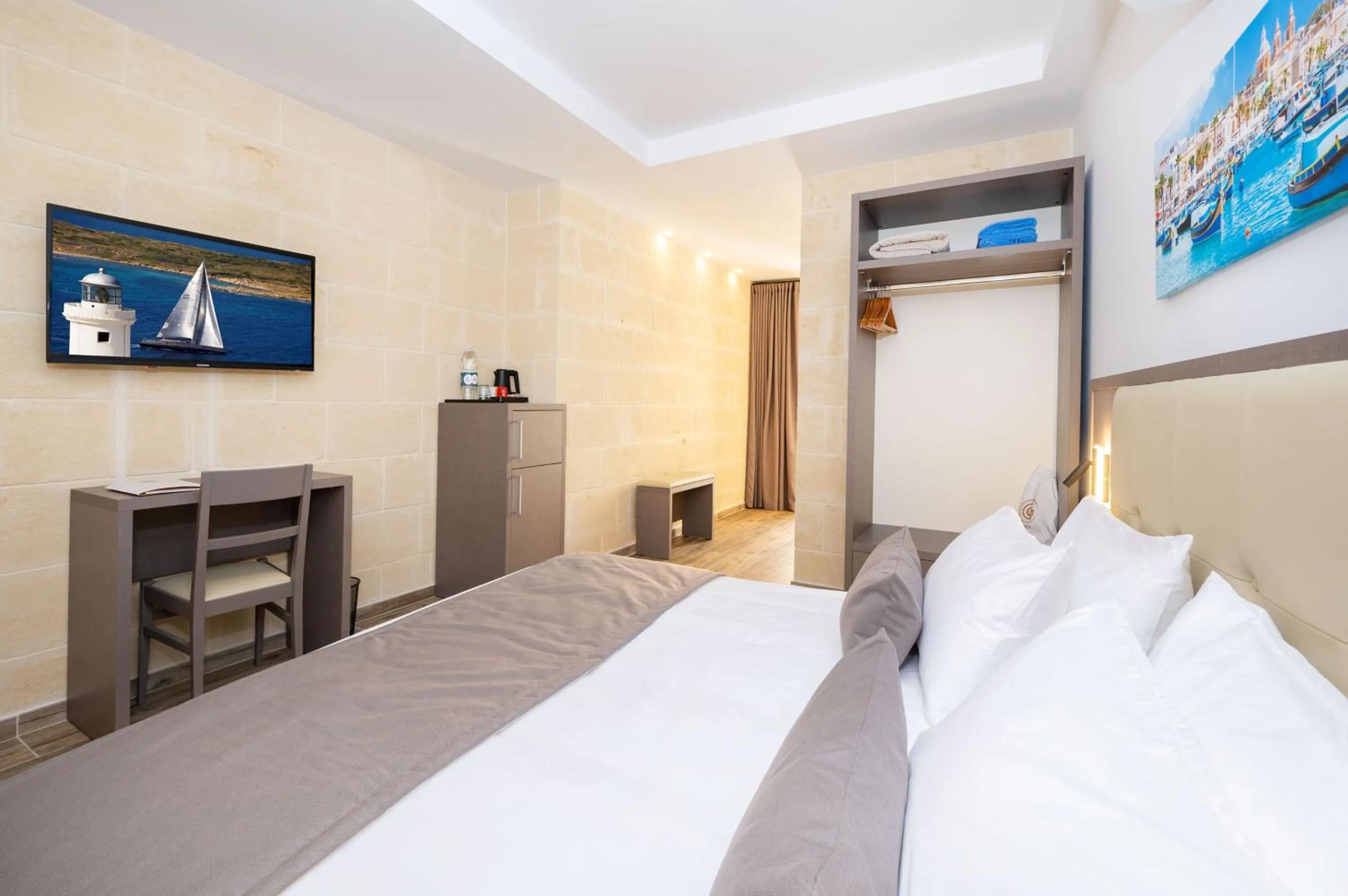 Bedroom, Bed in C4 Retreats Gozo