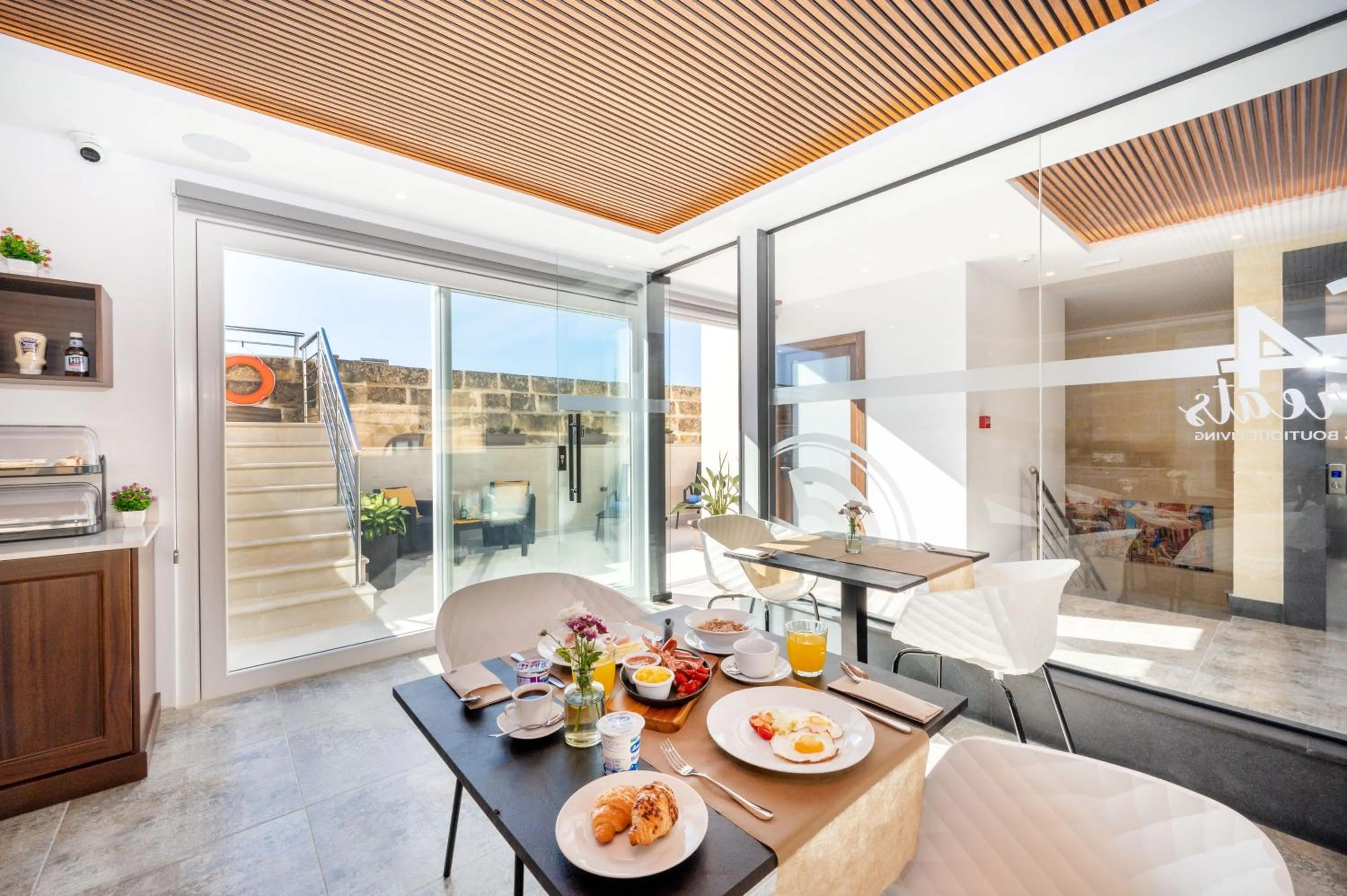 Breakfast in C4 Retreats Gozo