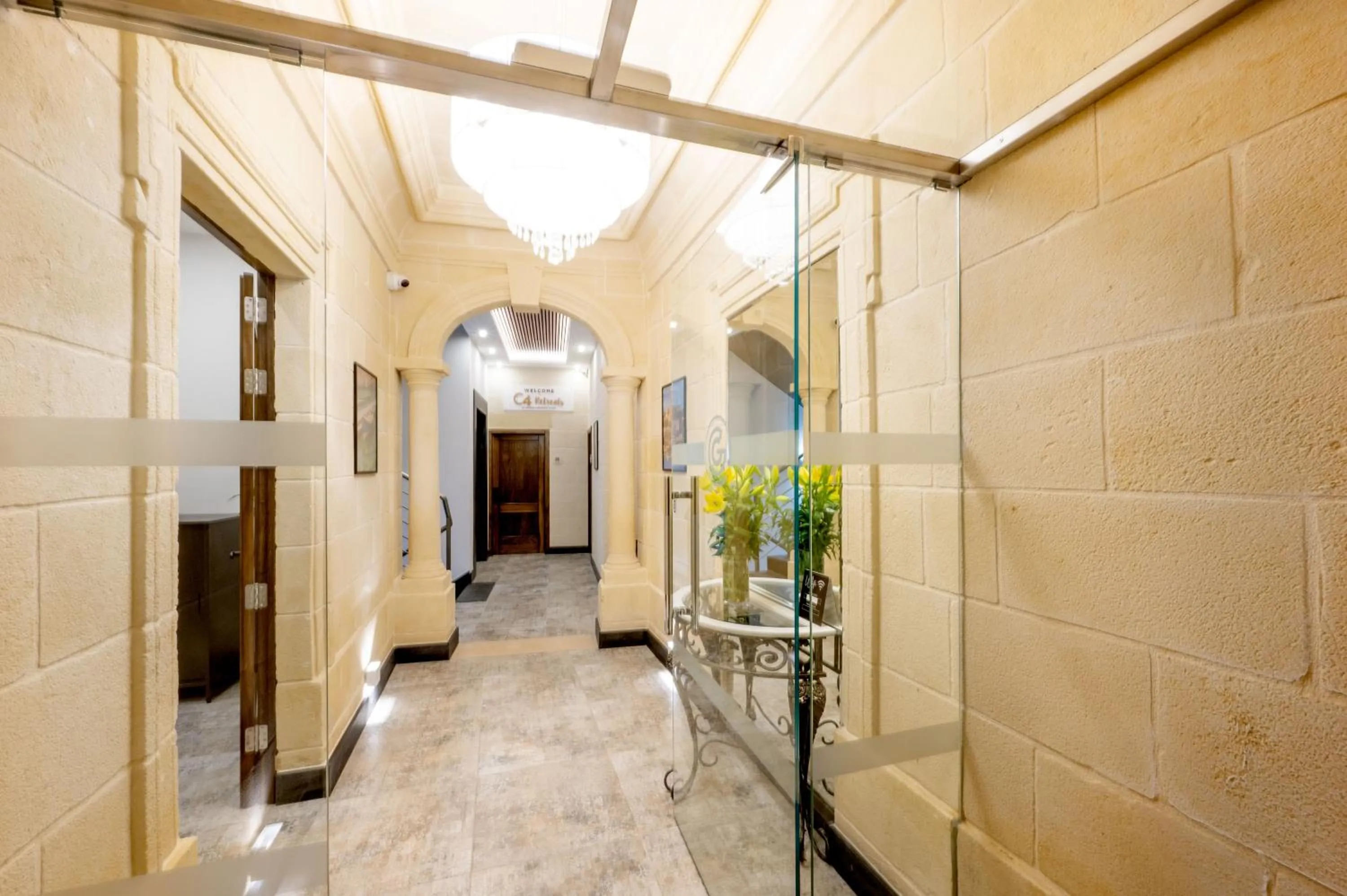 Facade/entrance in C4 Retreats Gozo