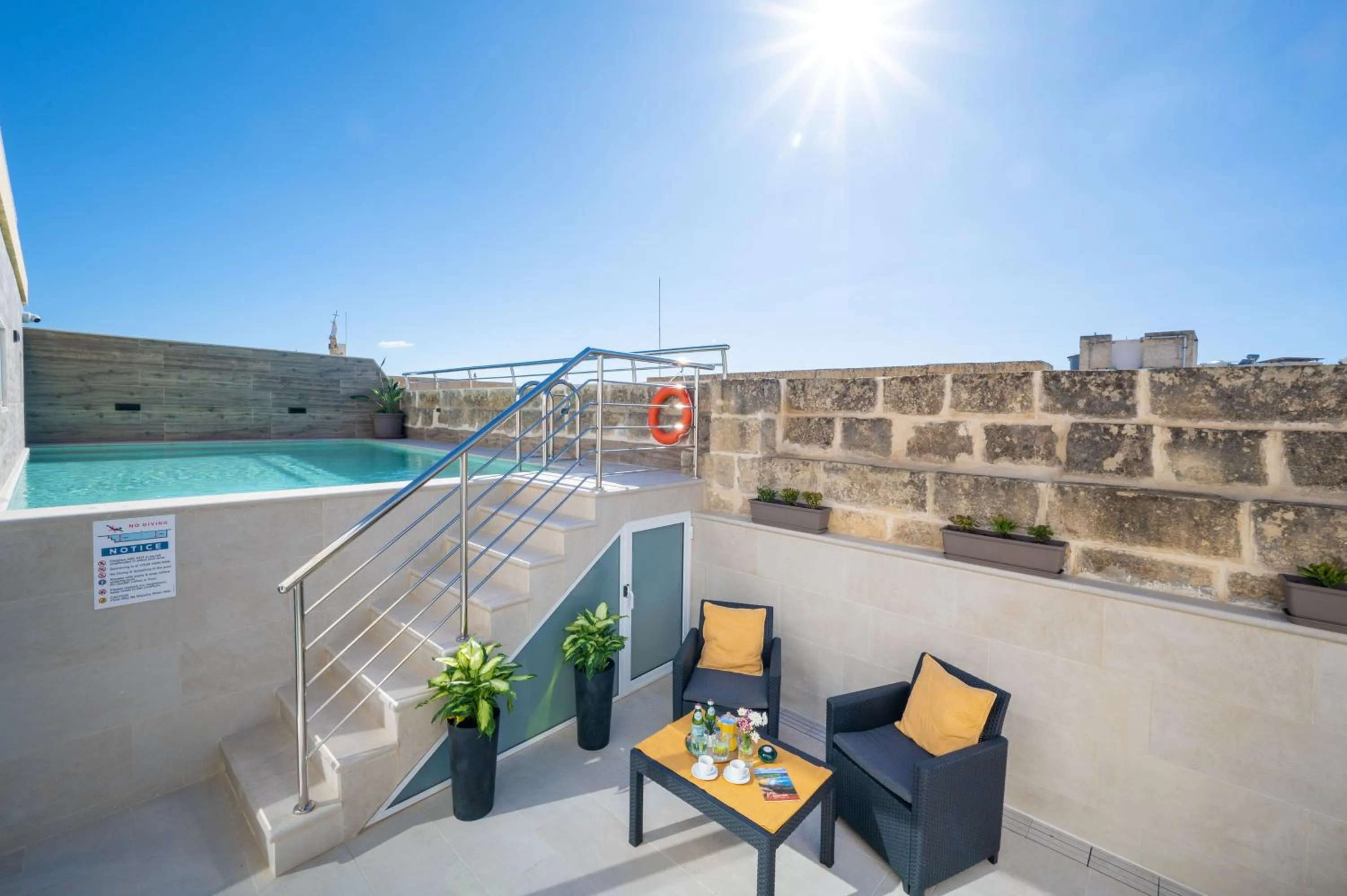 Balcony/Terrace in C4 Retreats Gozo
