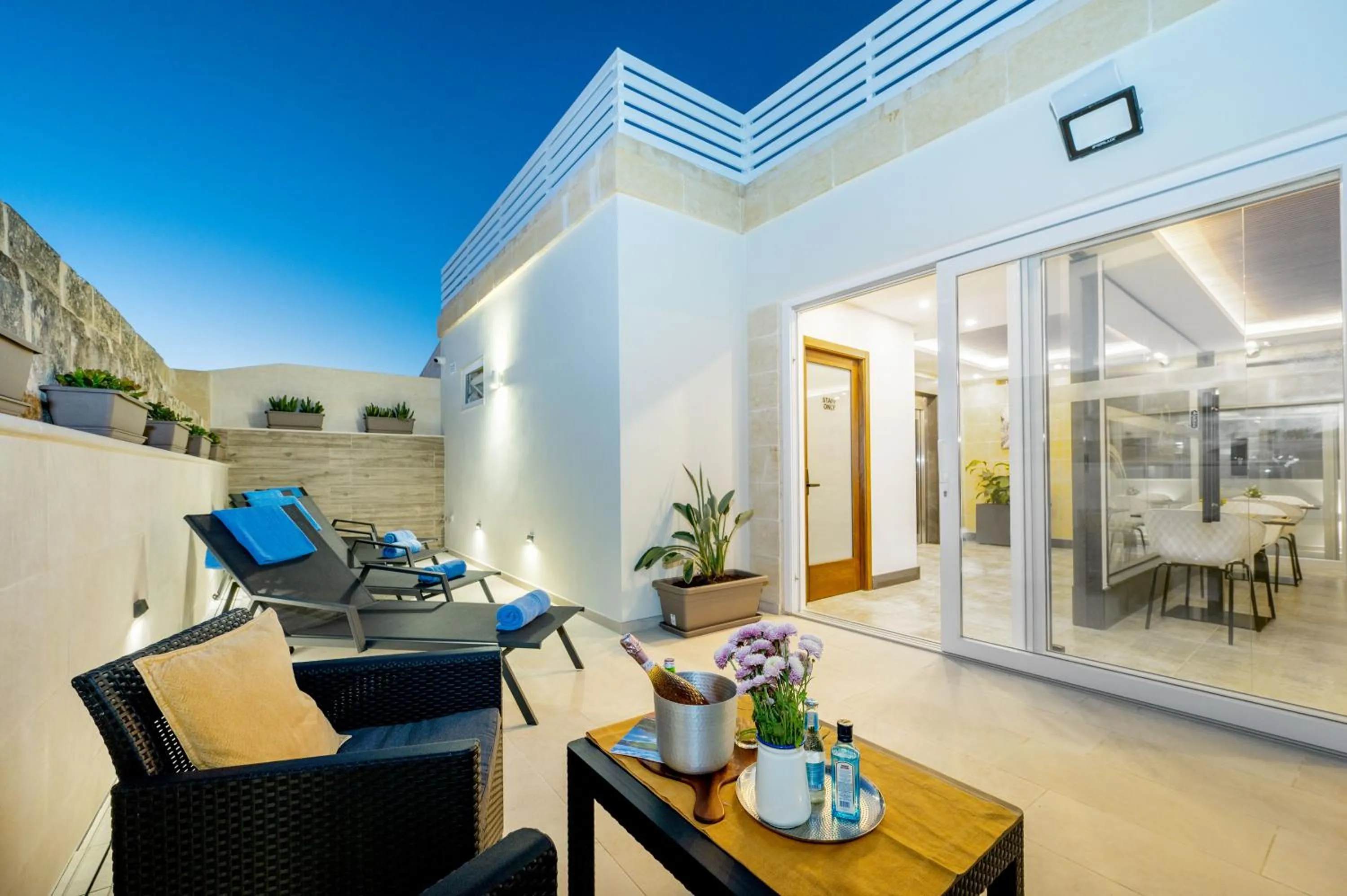 Balcony/Terrace in C4 Retreats Gozo