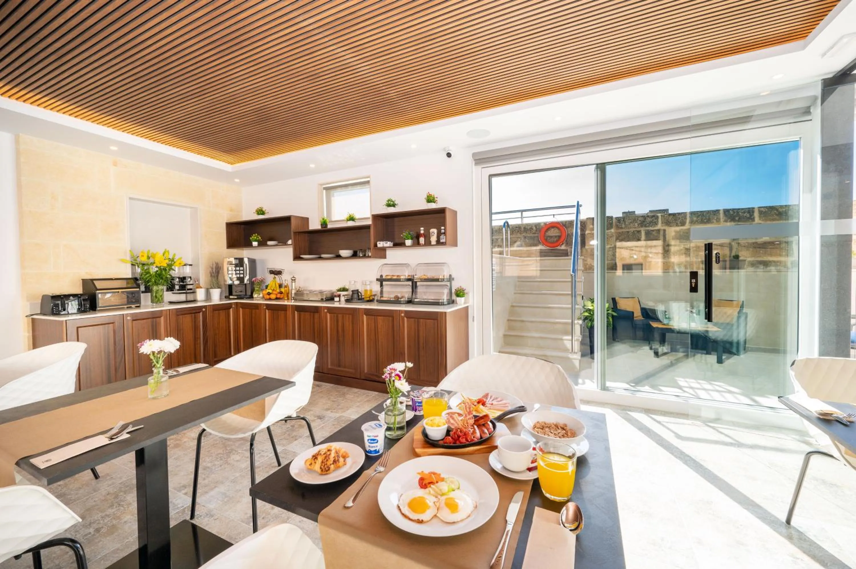 Breakfast in C4 Retreats Gozo