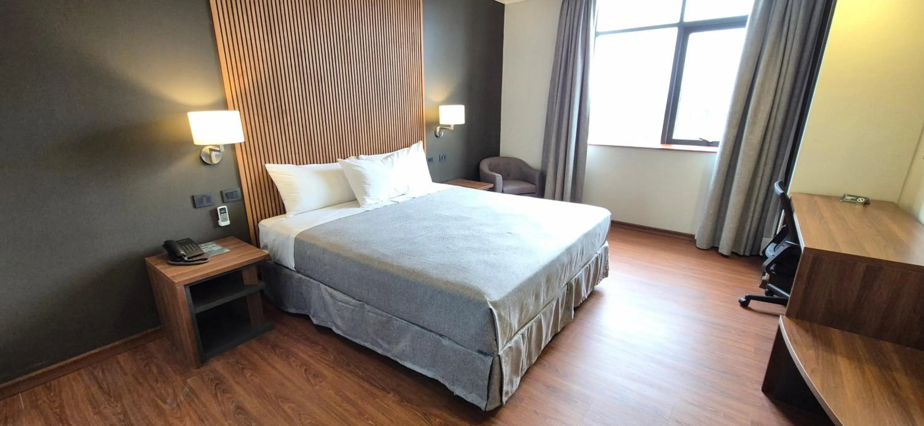 Bed in Hotel Diego de Almagro La Serena Express