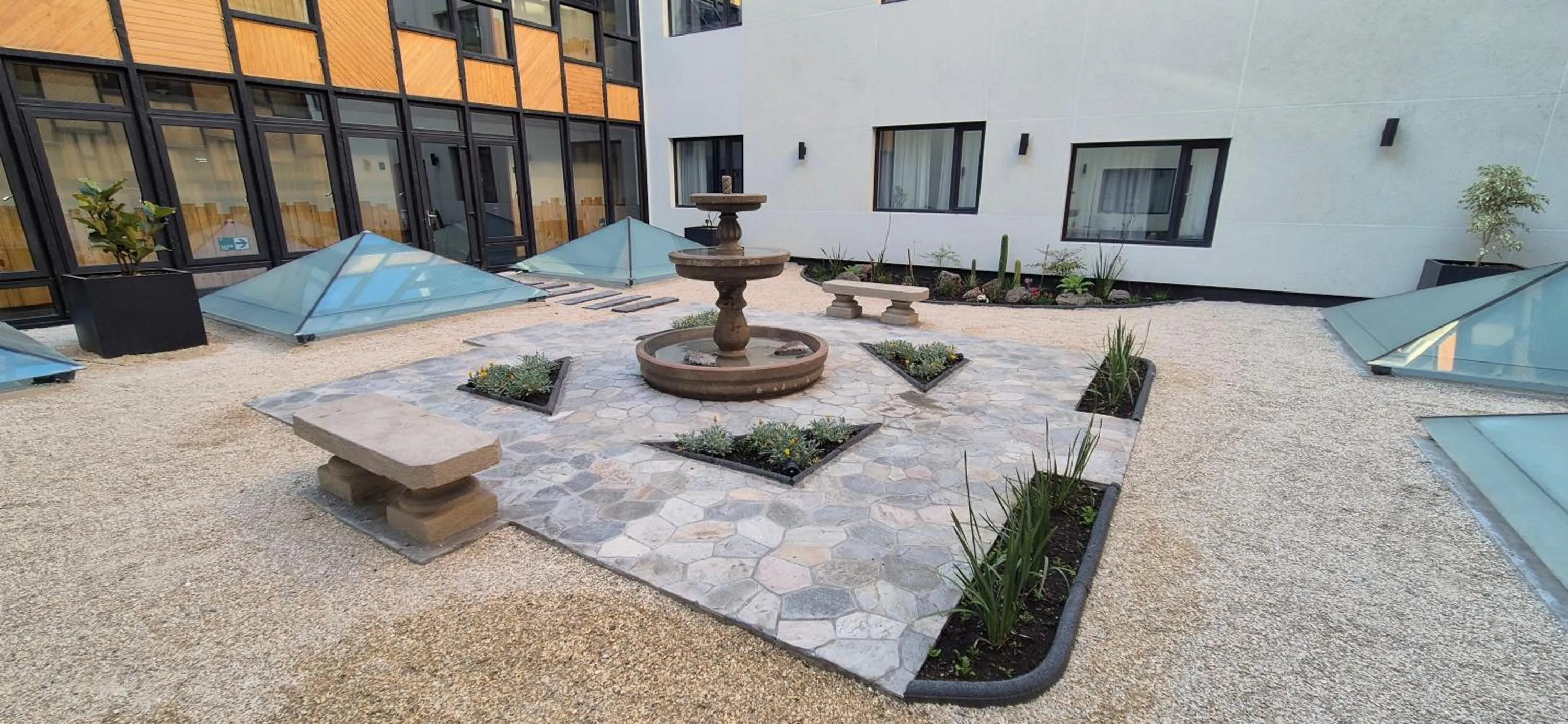 Garden in Hotel Diego de Almagro La Serena Express