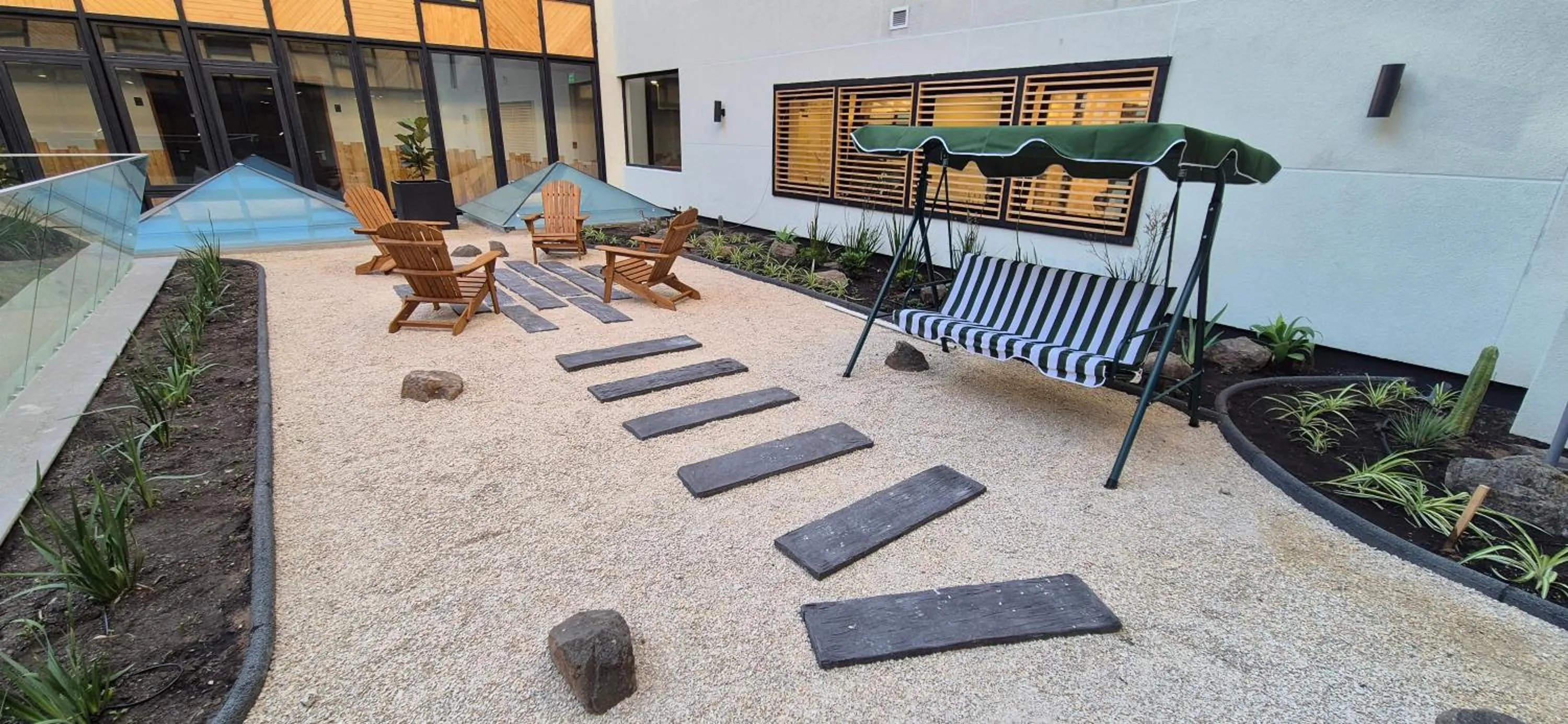 Garden in Hotel Diego de Almagro La Serena Express