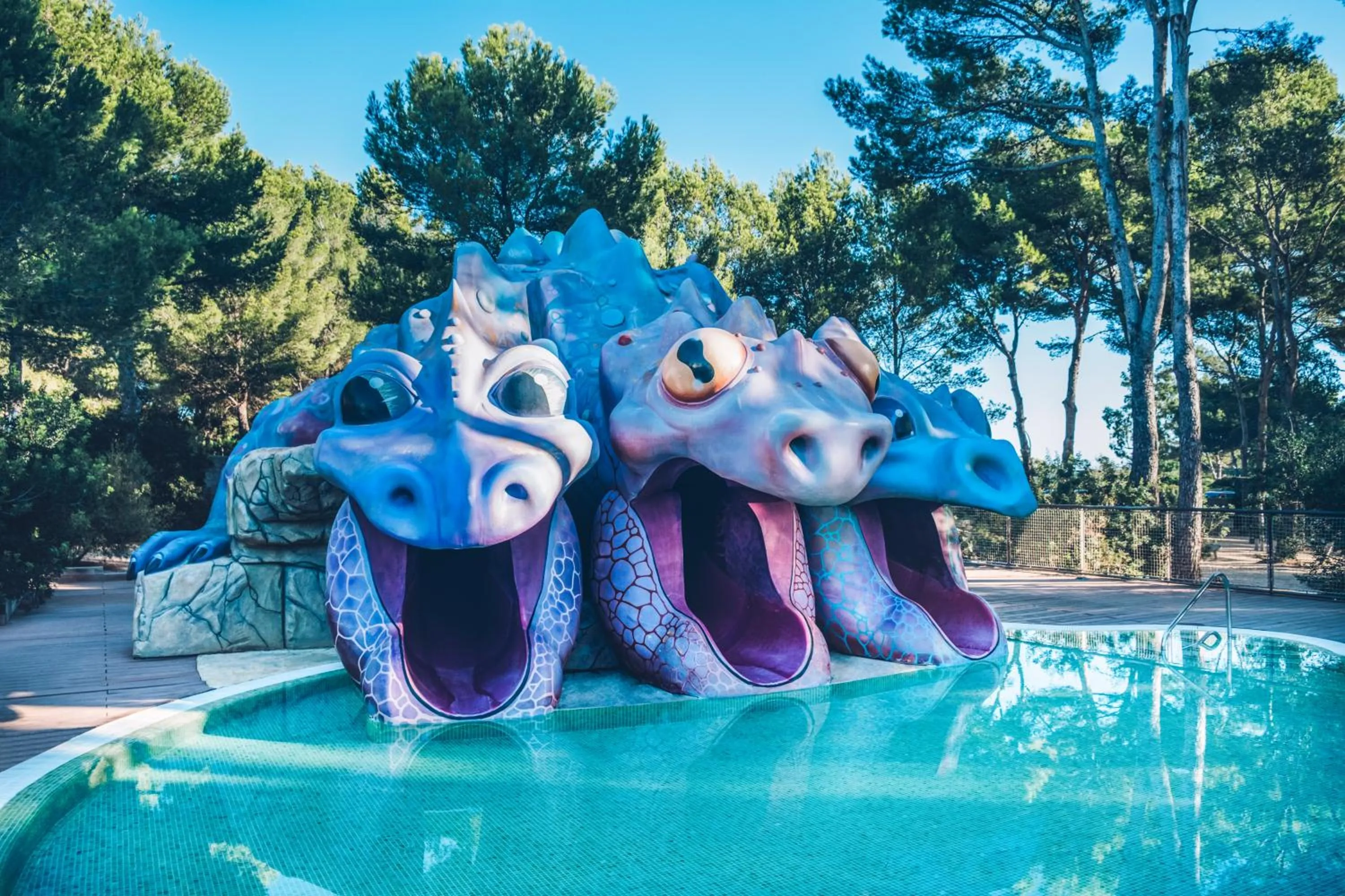 Aqua park in Iberostar Waves Pinos Park