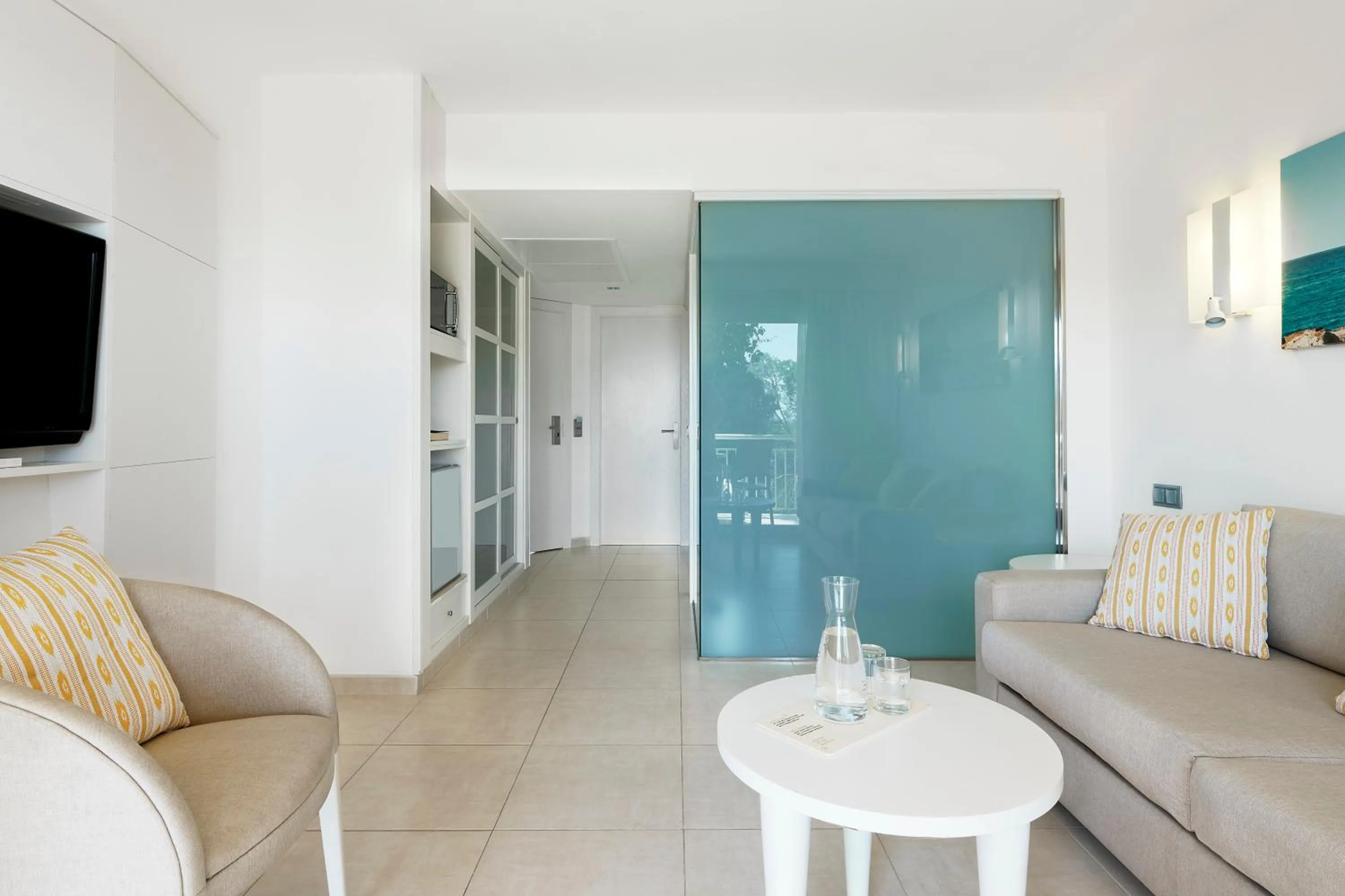 Seating area in Iberostar Waves Club Cala Barca All Inclusive