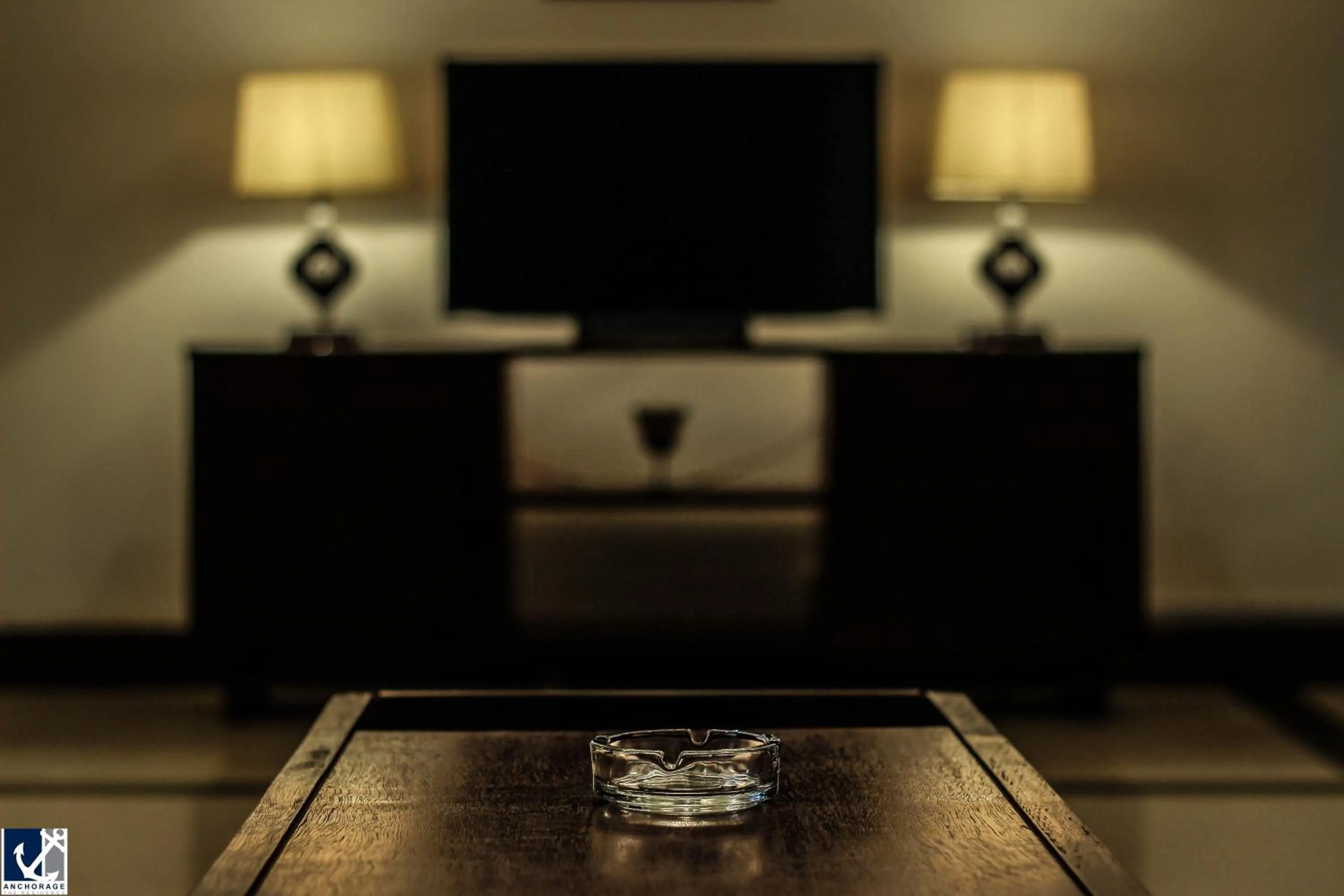 Living room in Anchorage The Residence