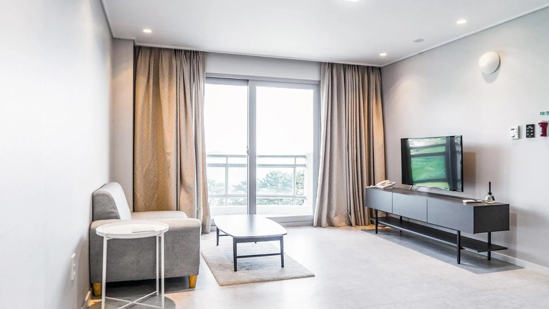 Living room in Namhae Sports Park Hotel