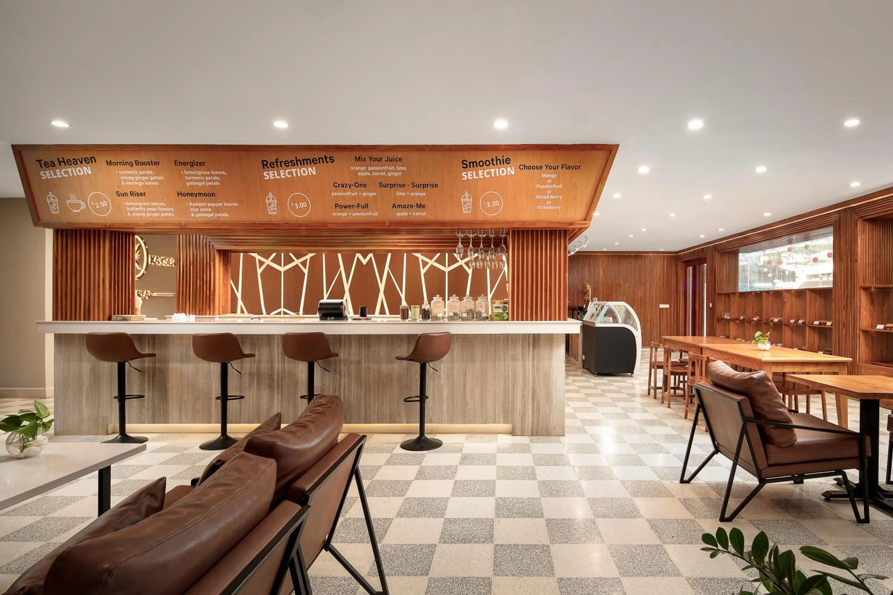 Restaurant/places to eat in Angkor Mansion & Residence