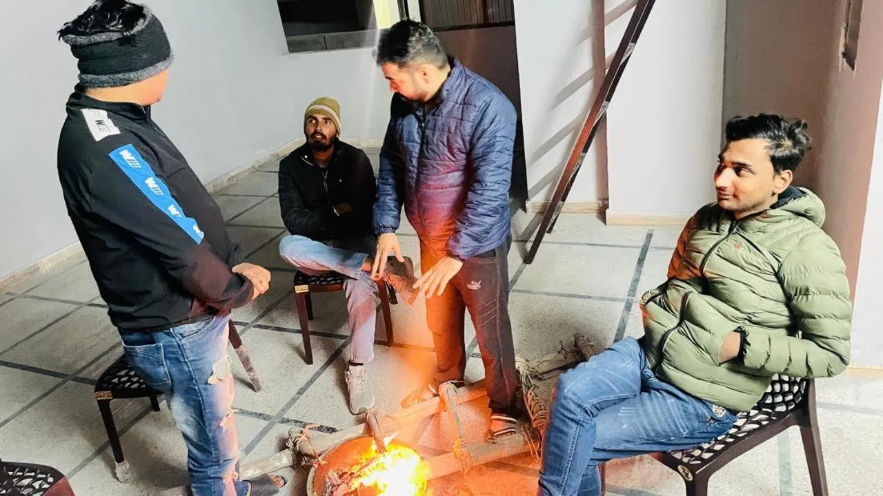Balcony/Terrace in The Gange Hill By Green Bird Hospitality