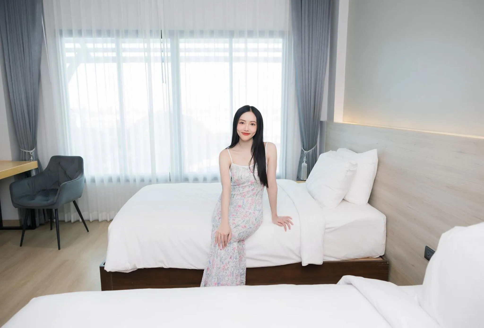 Bed in The Horizon Groove Hotel