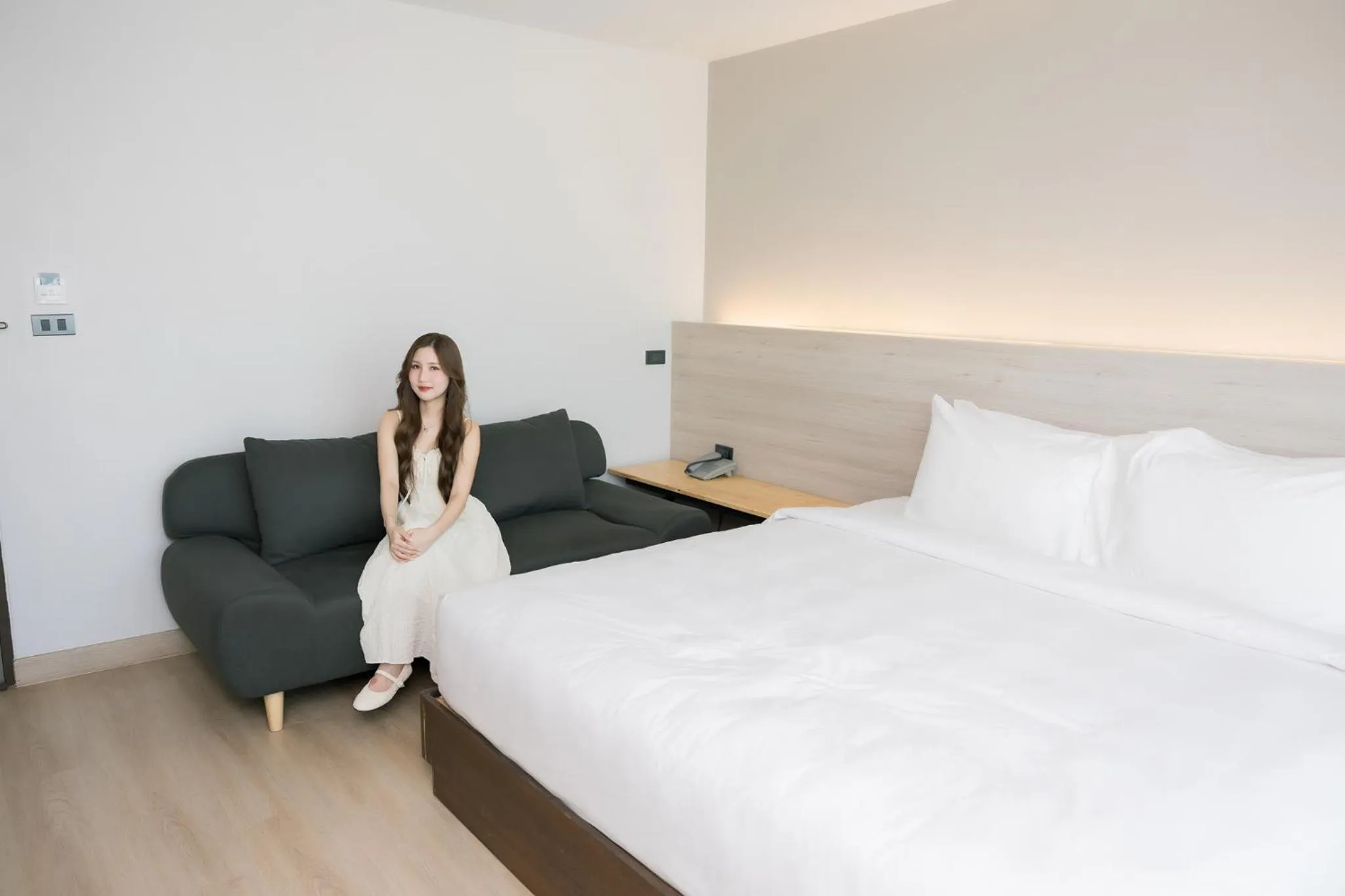 Bed in The Horizon Groove Hotel