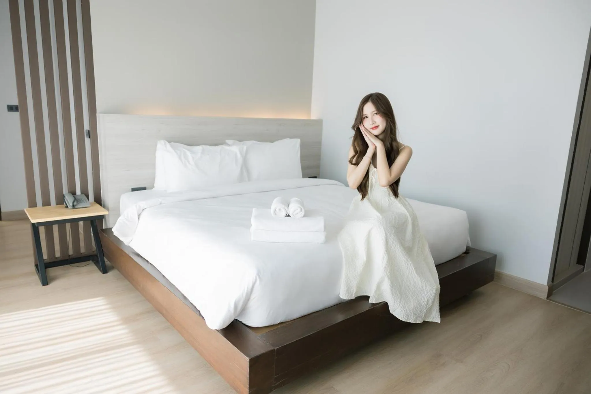 Bed in The Horizon Groove Hotel