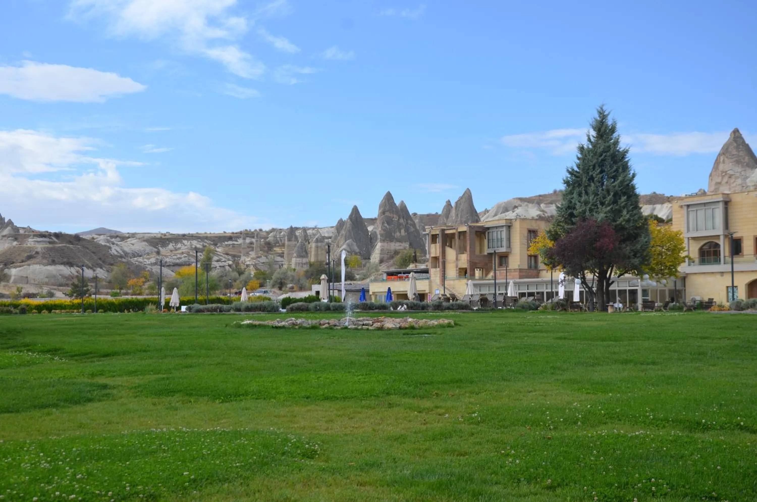 Garden view in Zemi Hotel Cappadocia