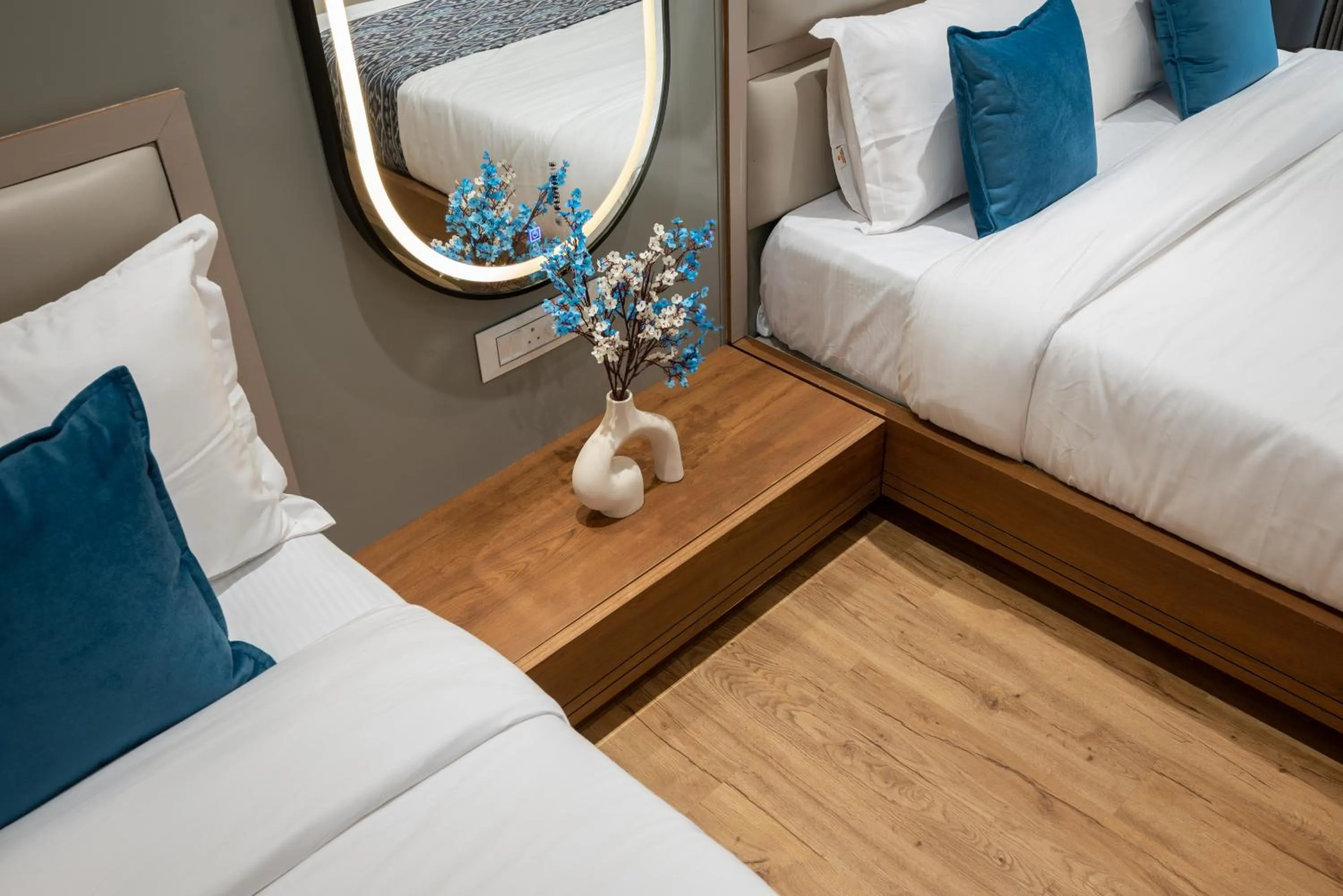 Bed in The Zuree Hotel