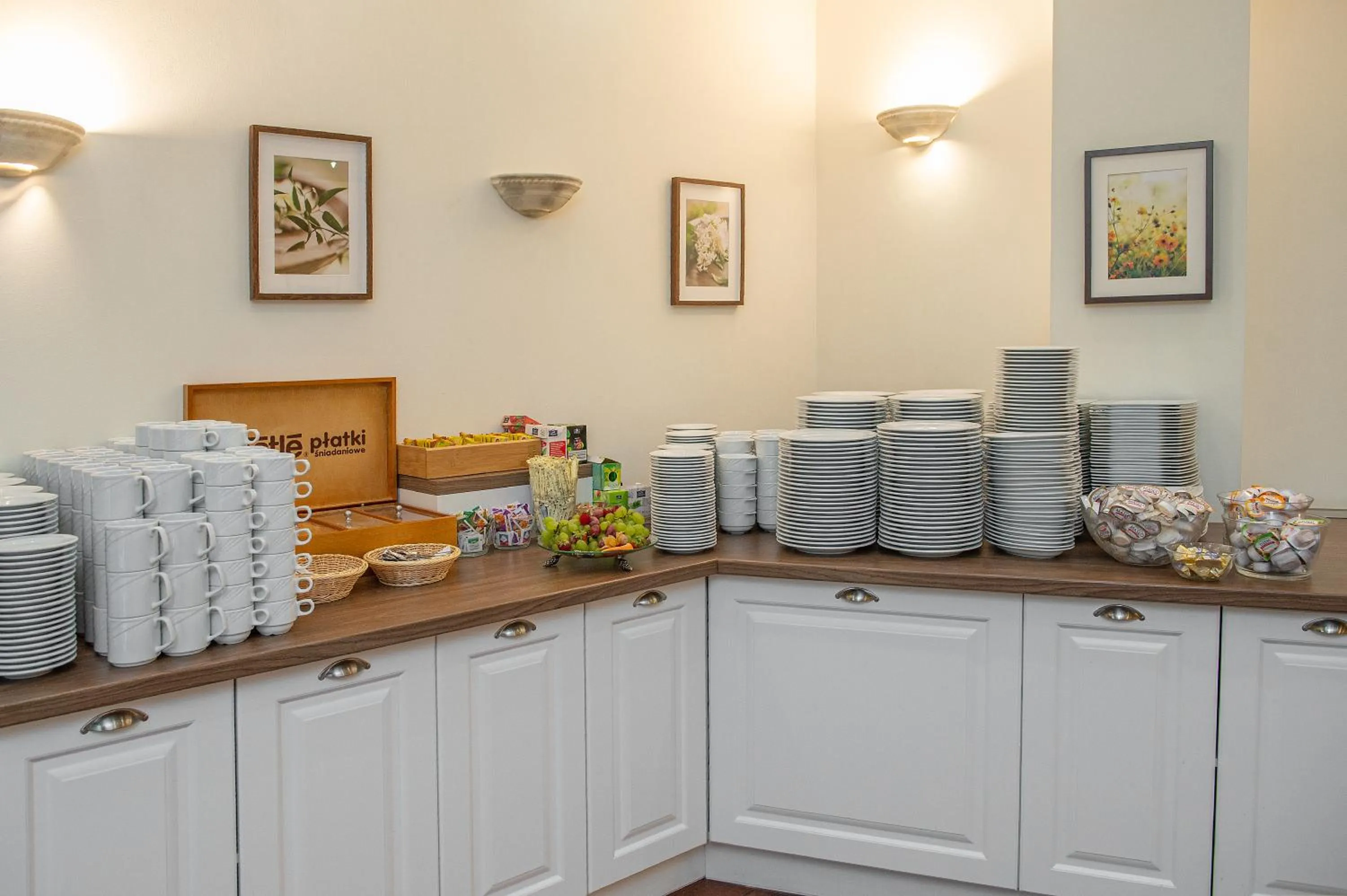 Buffet breakfast in Hotel Rigga