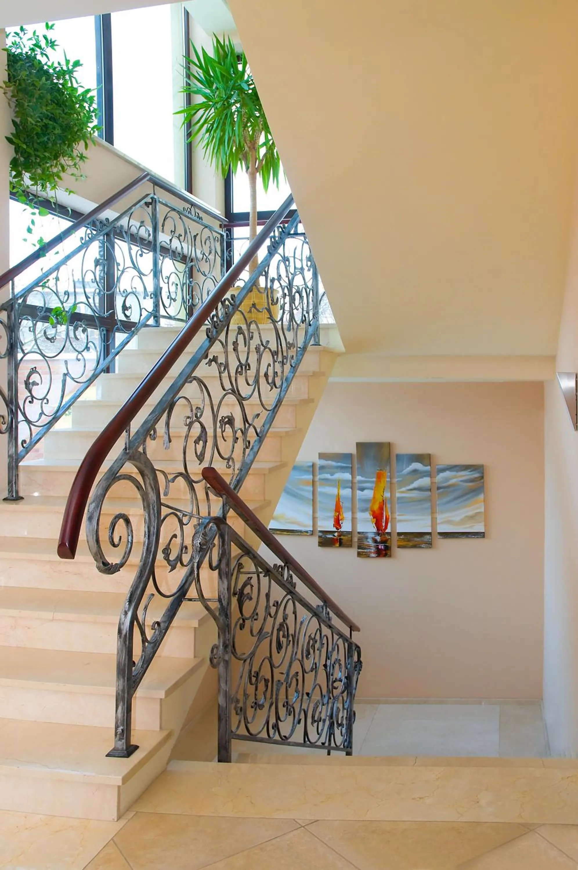 Lobby or reception in Hotel Rigga