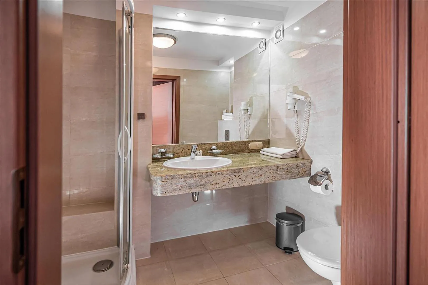 Bathroom in Hotel Rigga