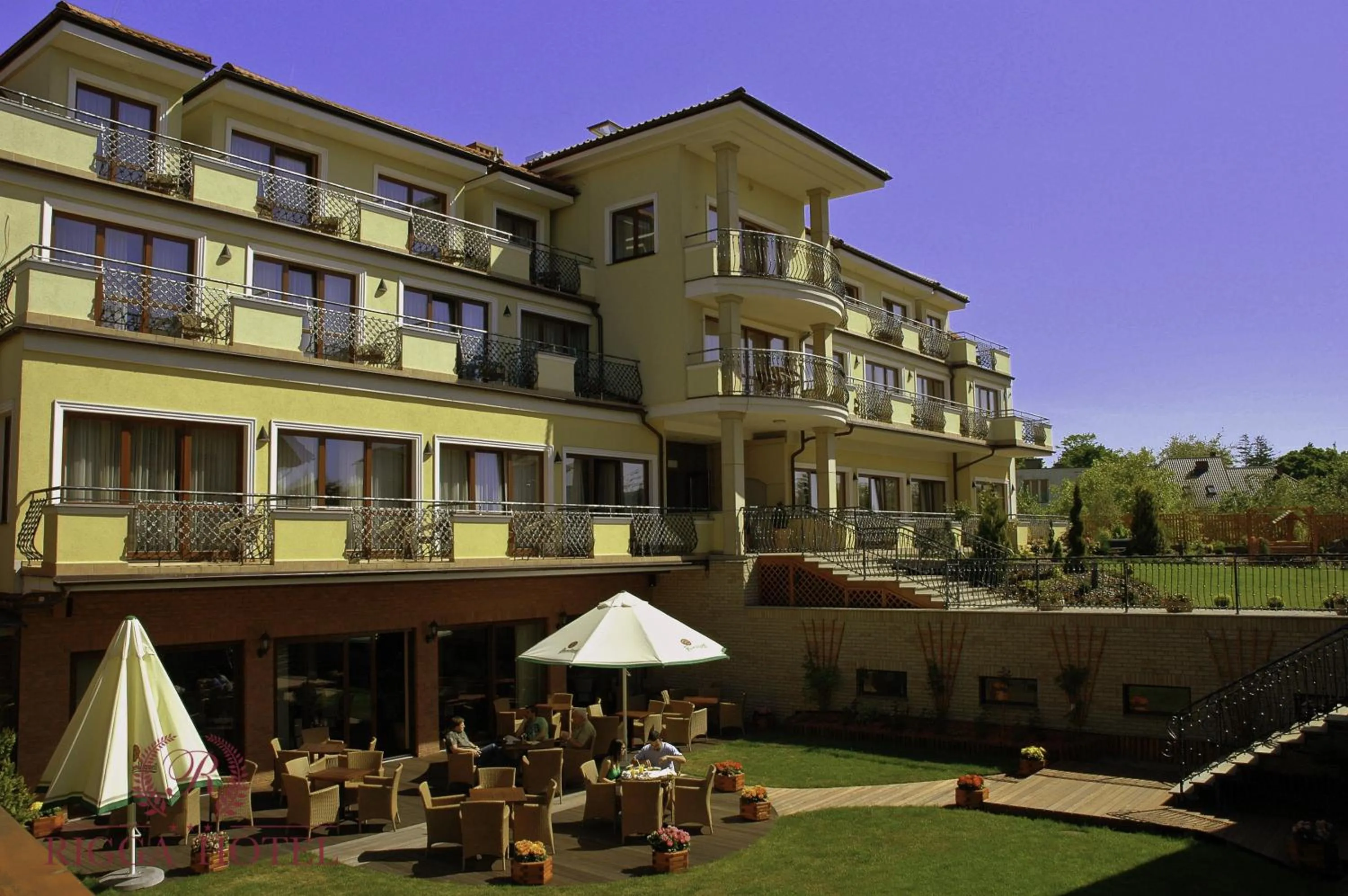 Facade/entrance in Hotel Rigga