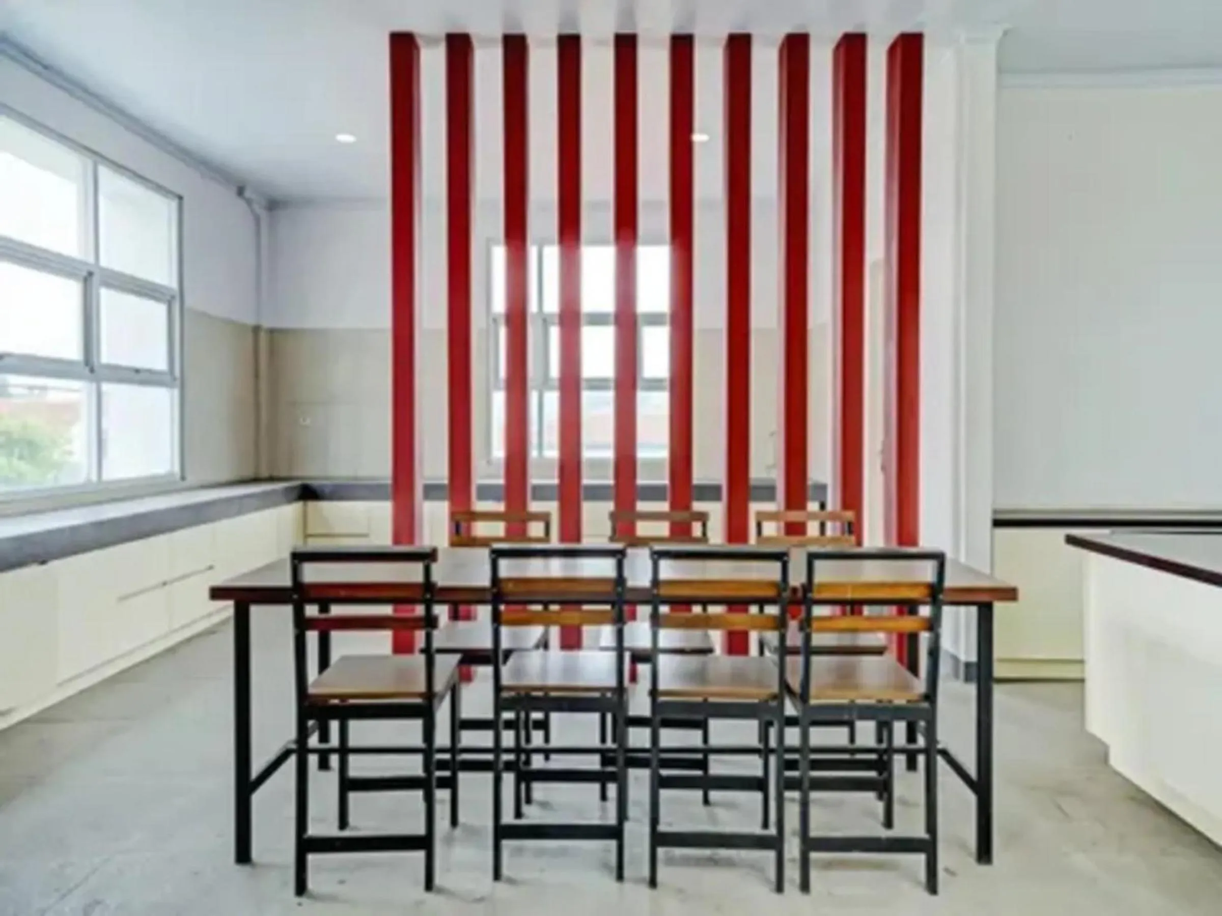 Seating area in Si Jalak Guest House By ARBA