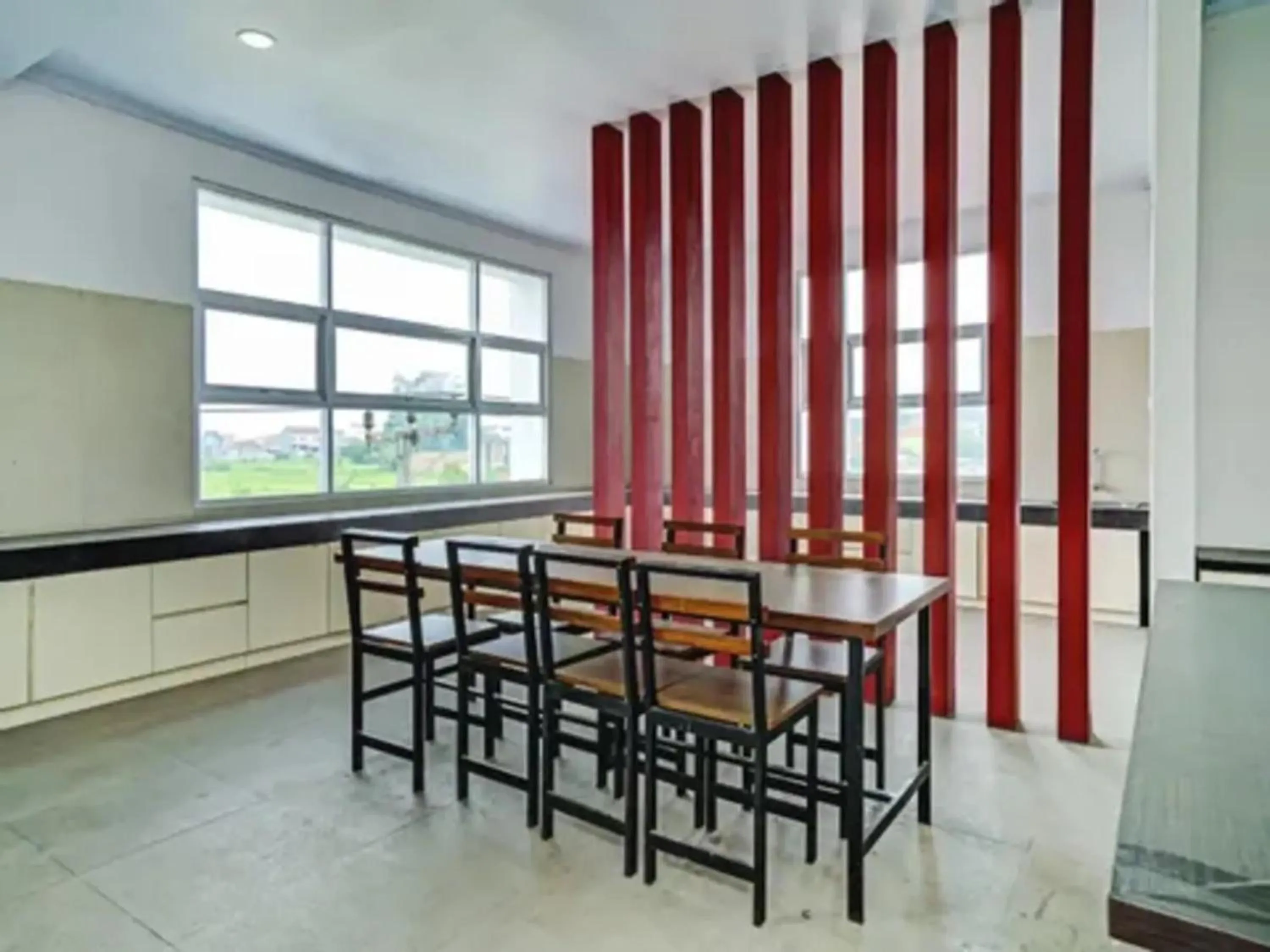 Seating area in Si Jalak Guest House By ARBA