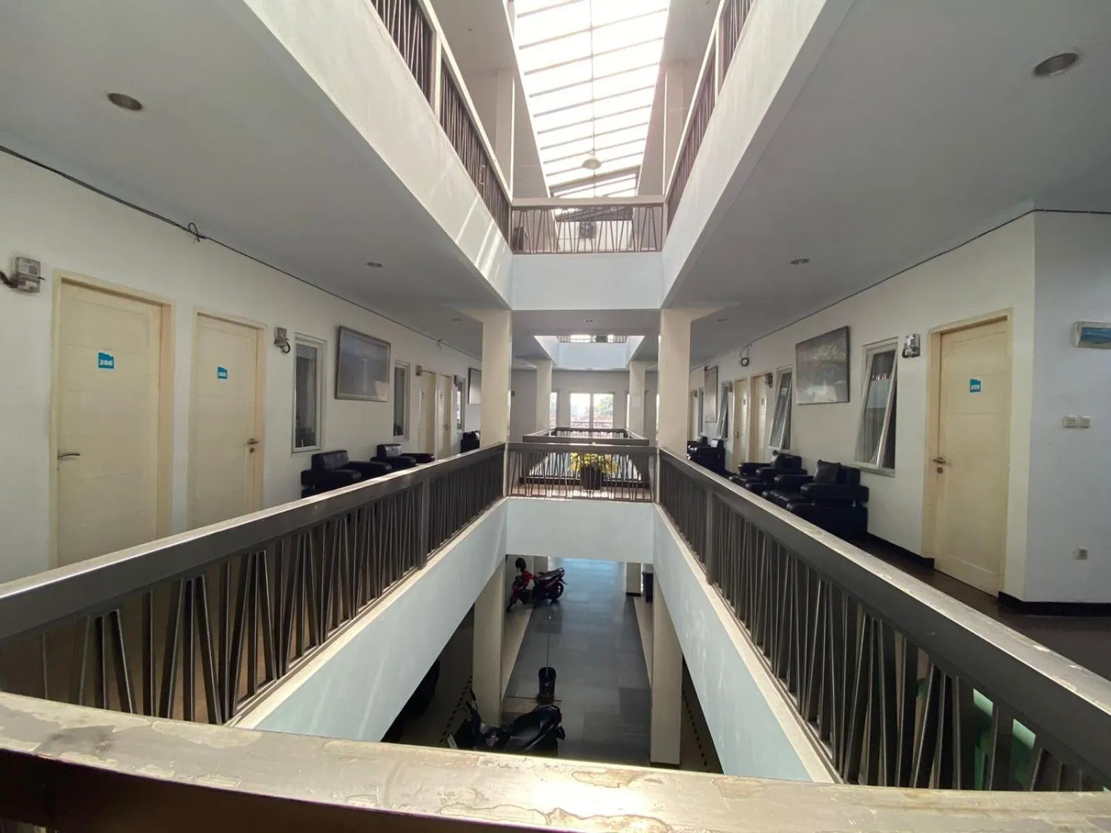 Floor plan in Si Jalak Guest House By ARBA