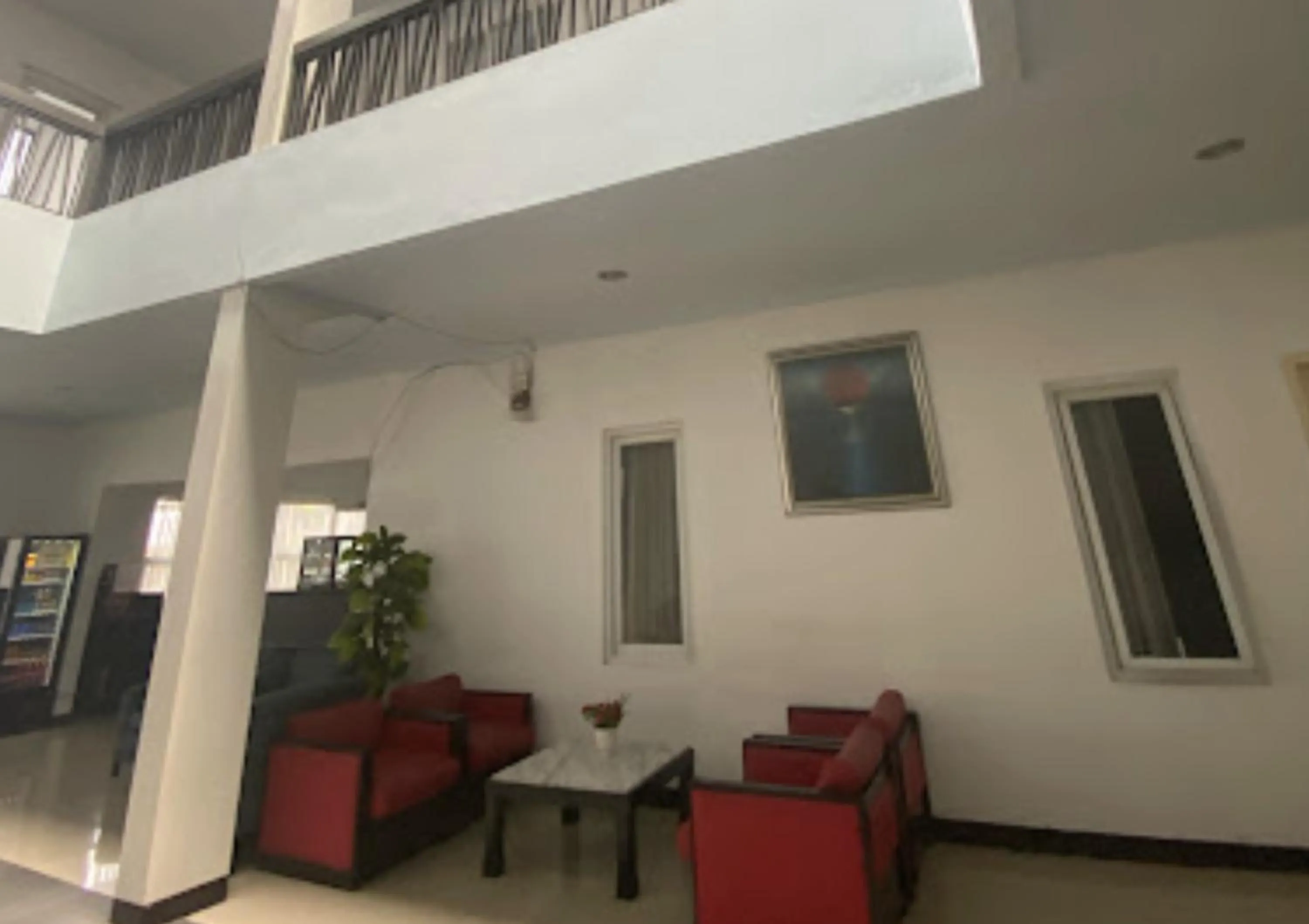 Seating area in Si Jalak Guest House By ARBA