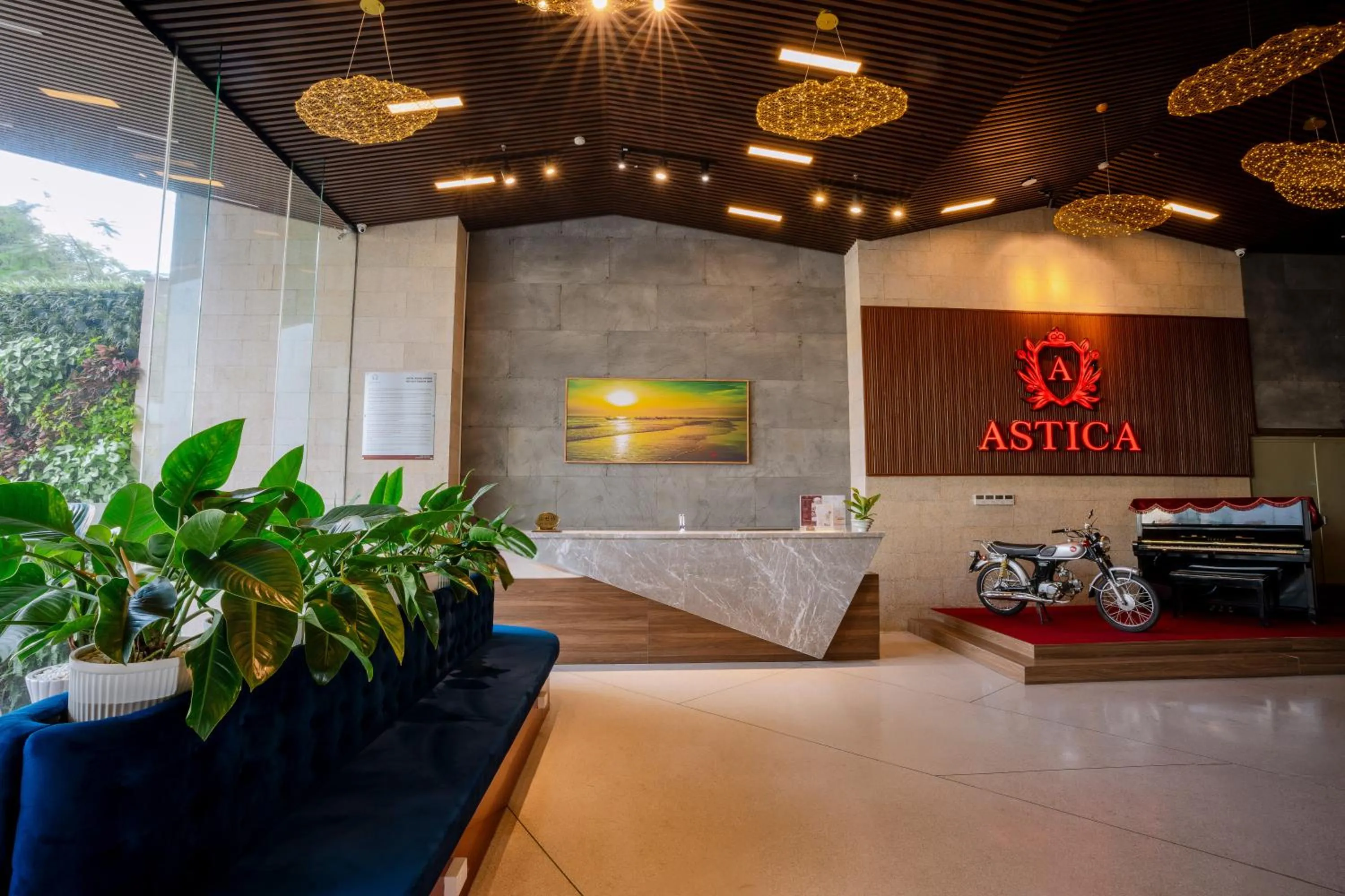 Lobby or reception in Astica Hotel Nha trang