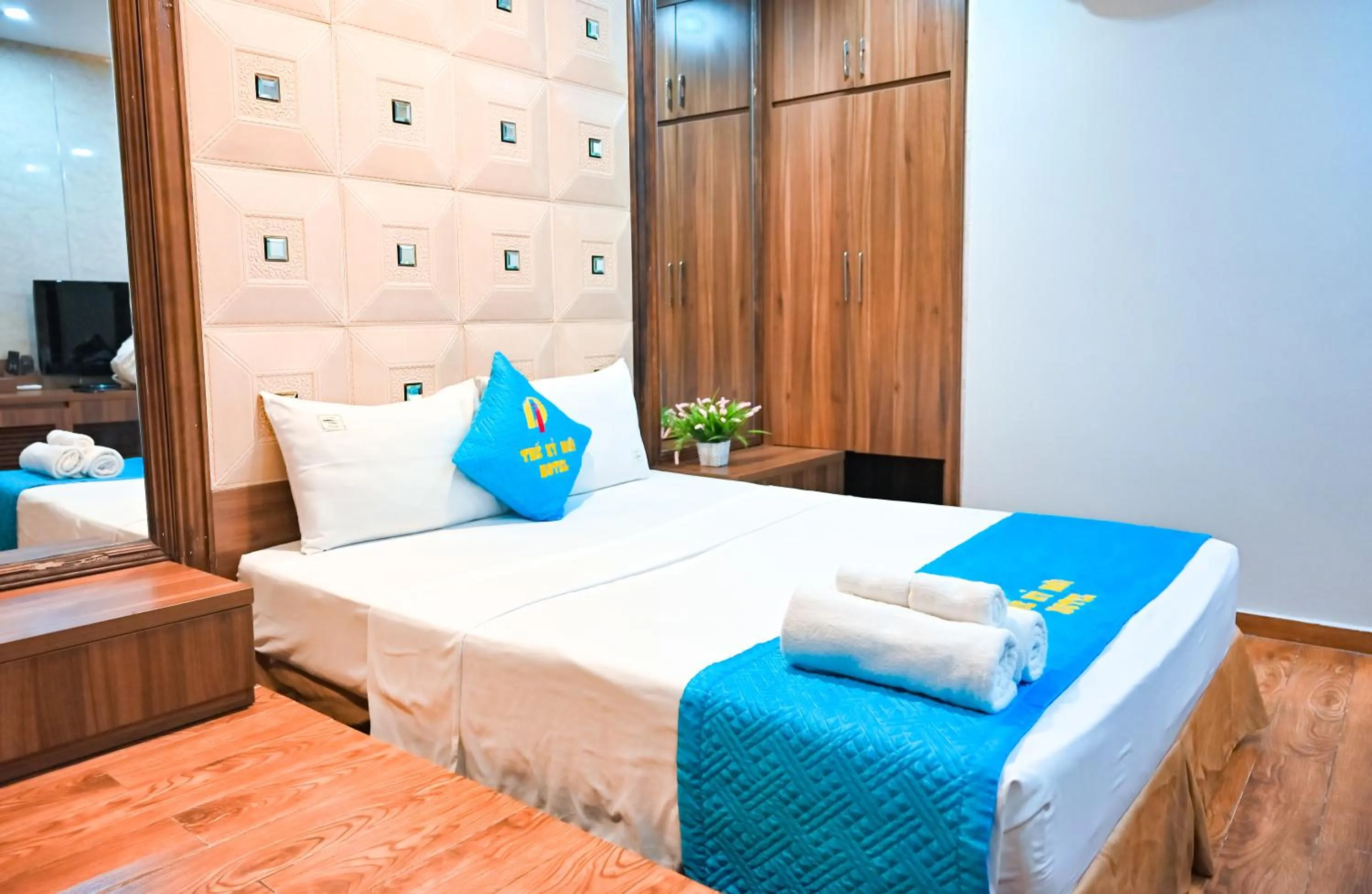 Bed in Khách sạn Thế Kỷ Mới