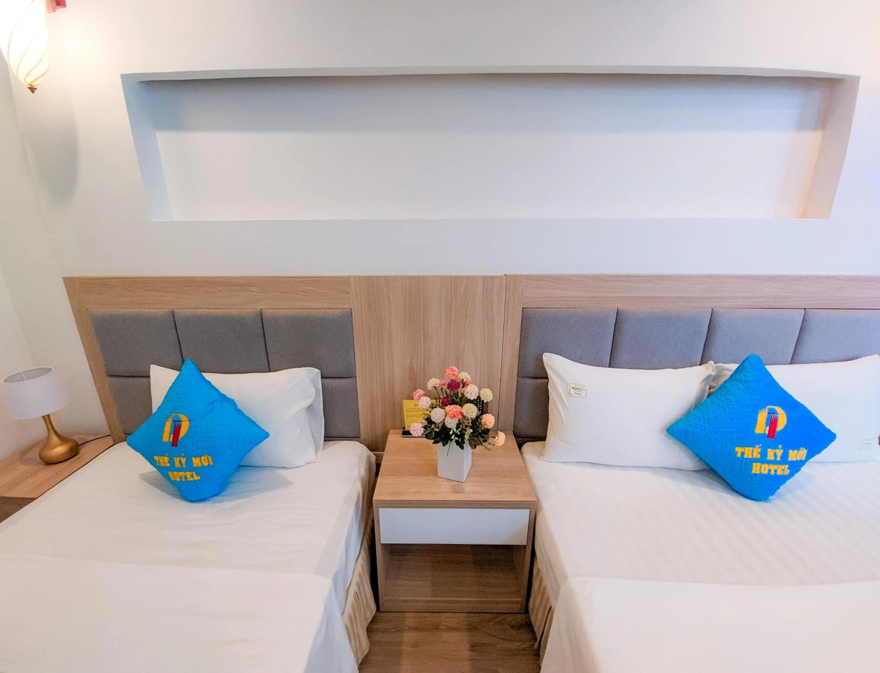 Bed in Khách sạn Thế Kỷ Mới