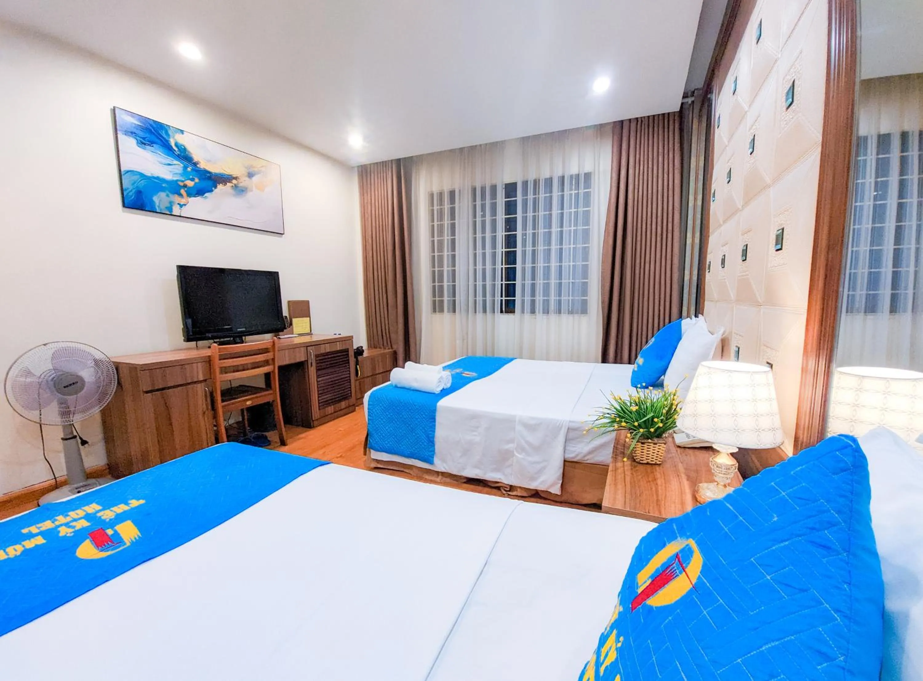 Bed in Khách sạn Thế Kỷ Mới