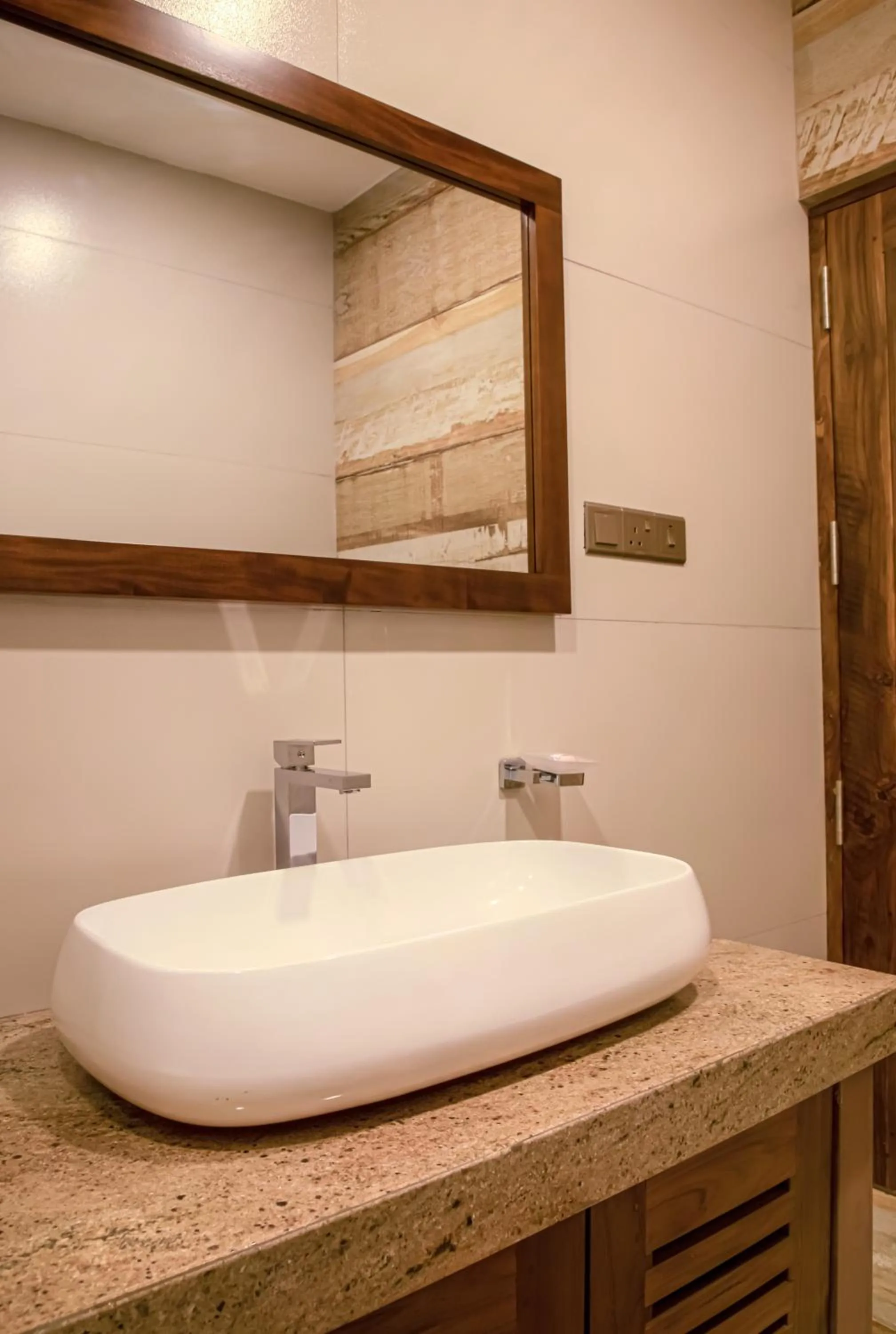 Bathroom in Ravo Hotel