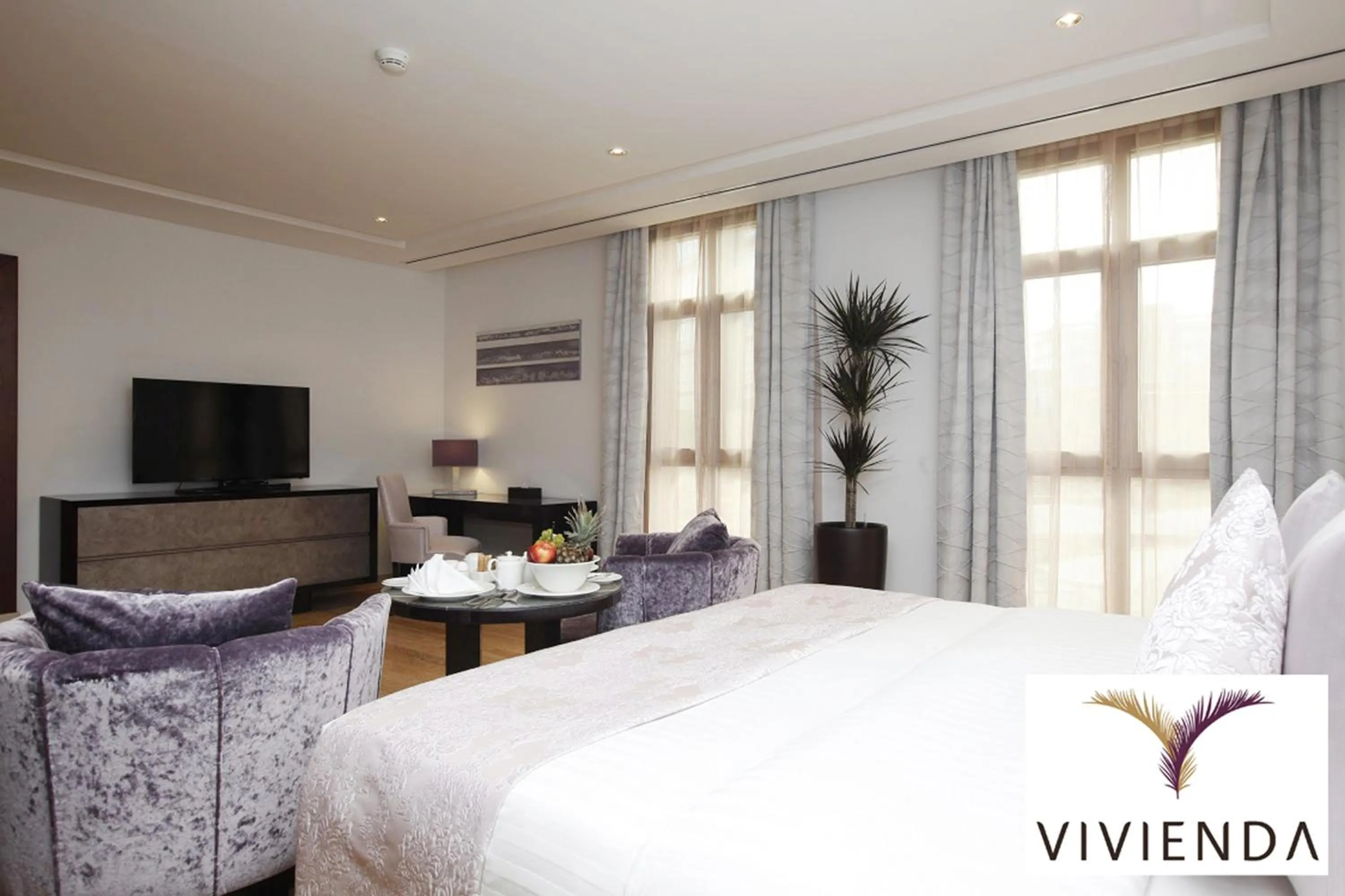 Bed in Vivienda Hotel Villas Granada