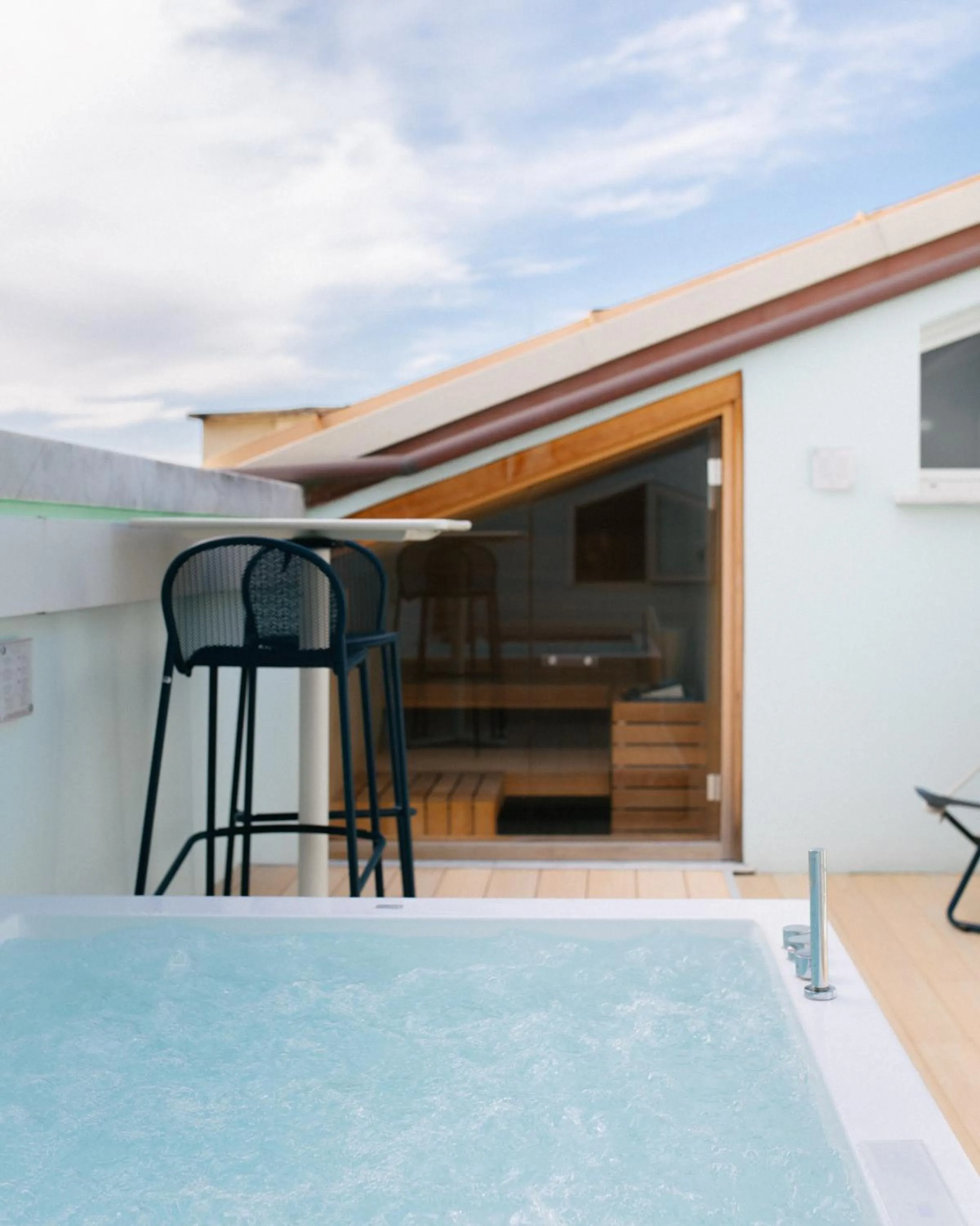 Hot Tub in Hotel Residence Esplanade