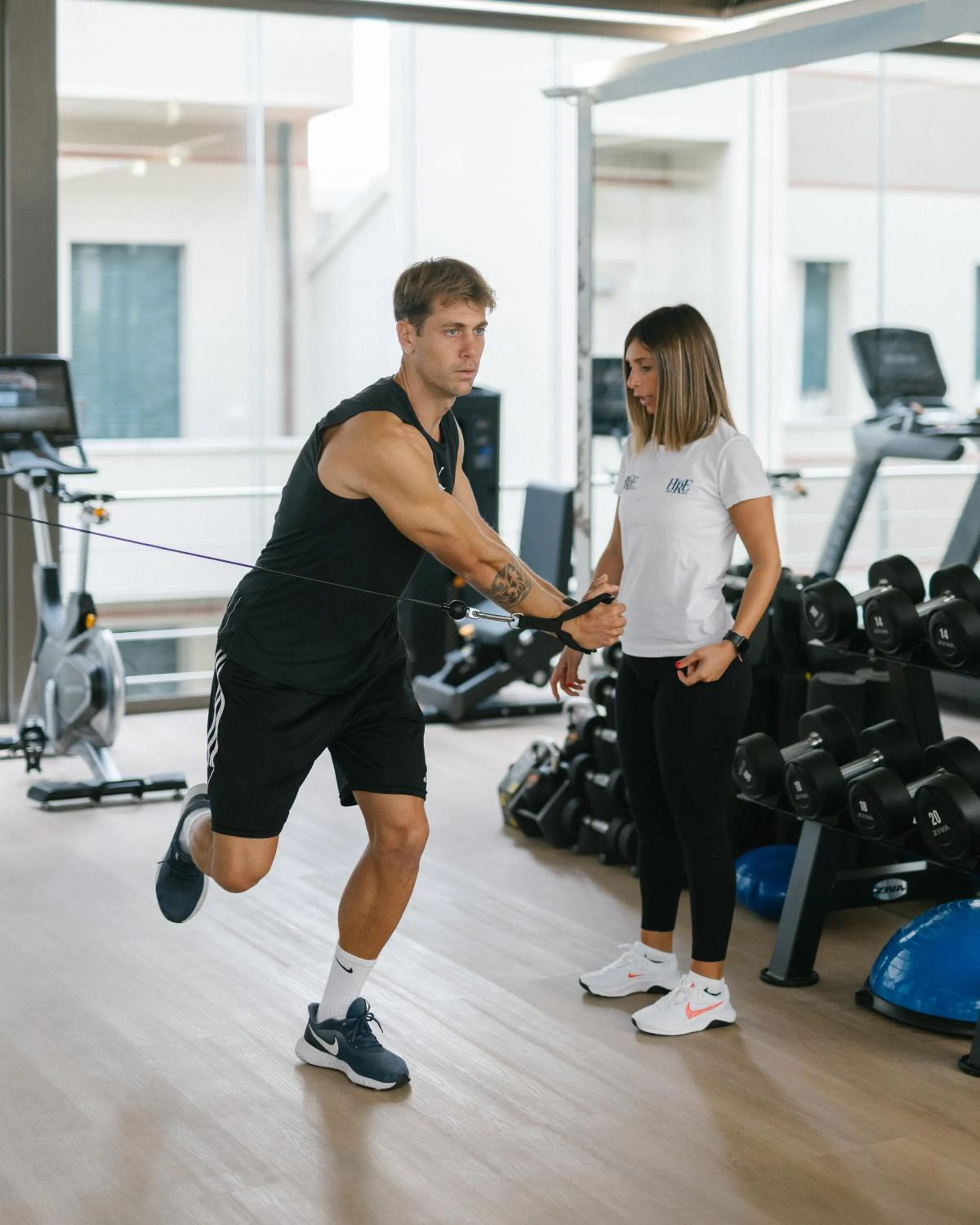 Fitness centre/facilities in Hotel Residence Esplanade