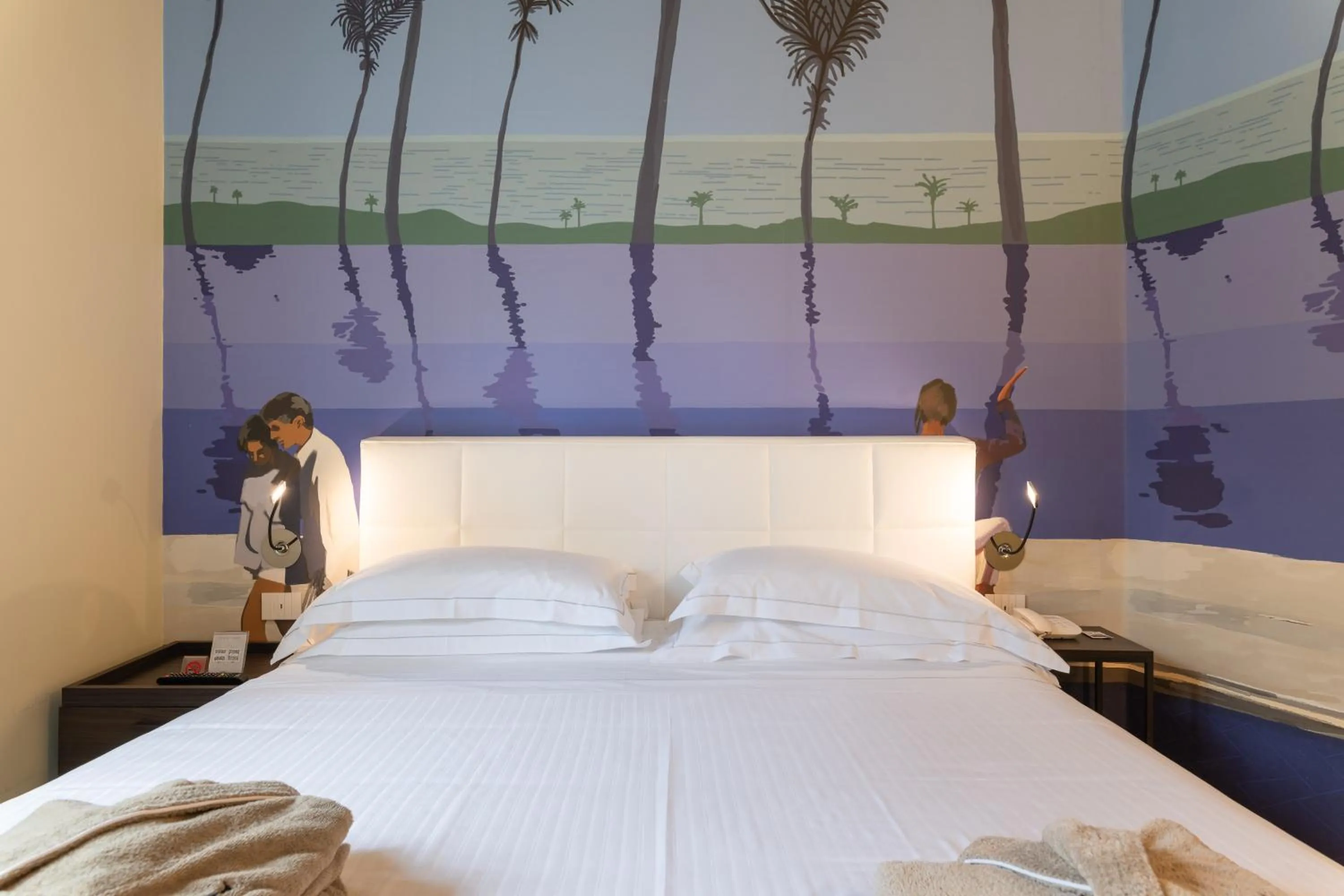 Bedroom, Bed in Hotel Residence Esplanade