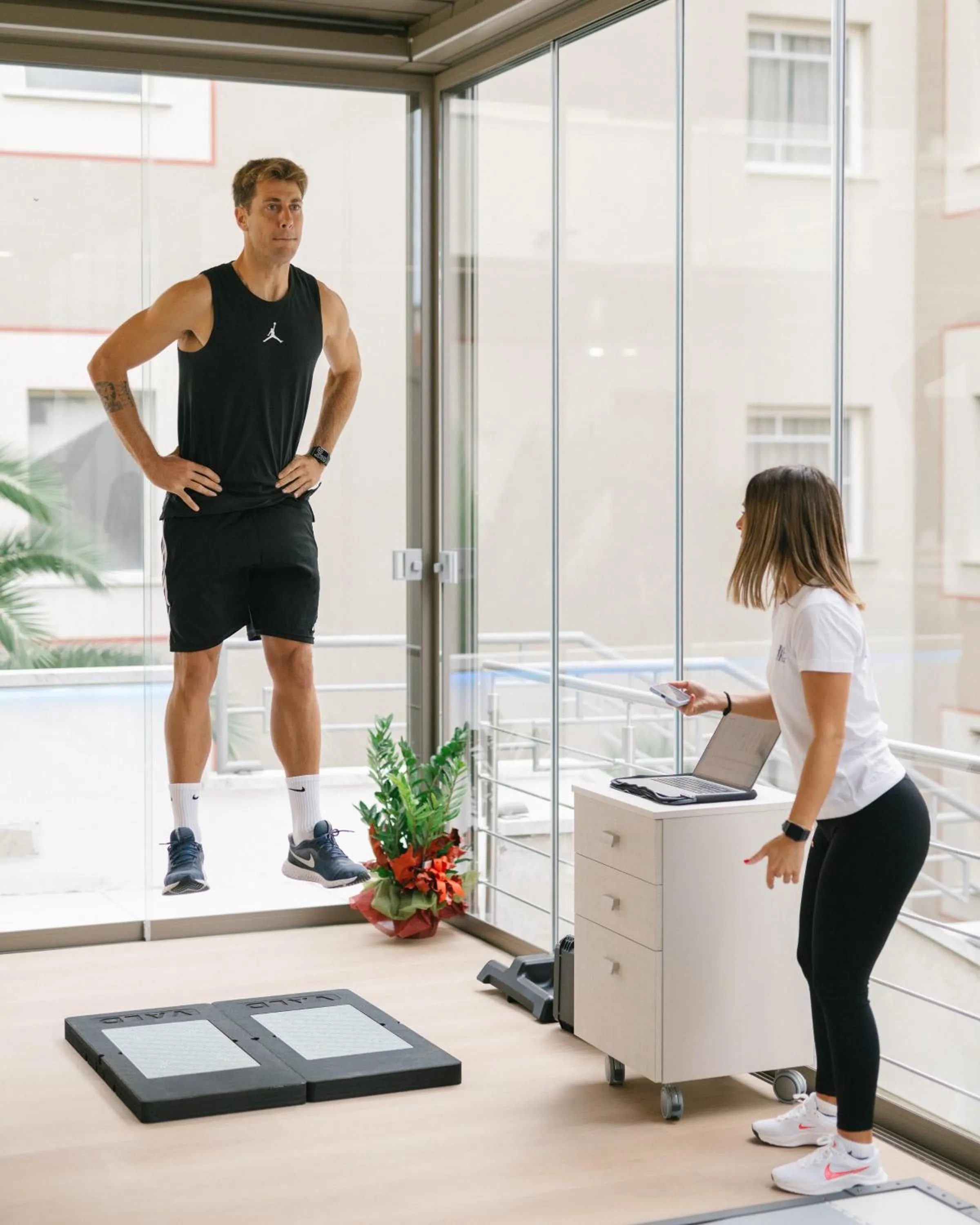 Fitness centre/facilities in Hotel Residence Esplanade