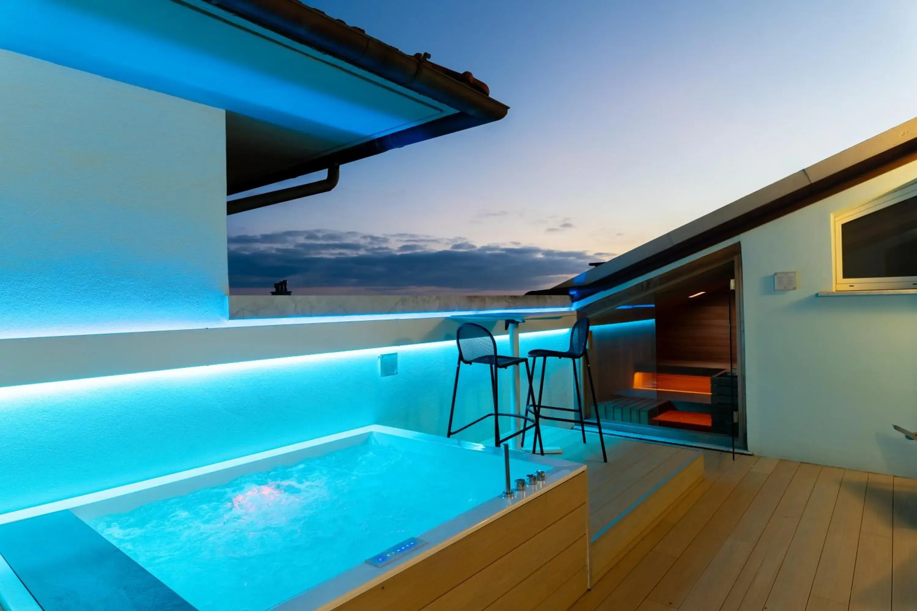 Suite with Spa Bath and Sauna in Hotel Residence Esplanade Suite with Spa Bath and Sauna in Hotel Residence Esplanade