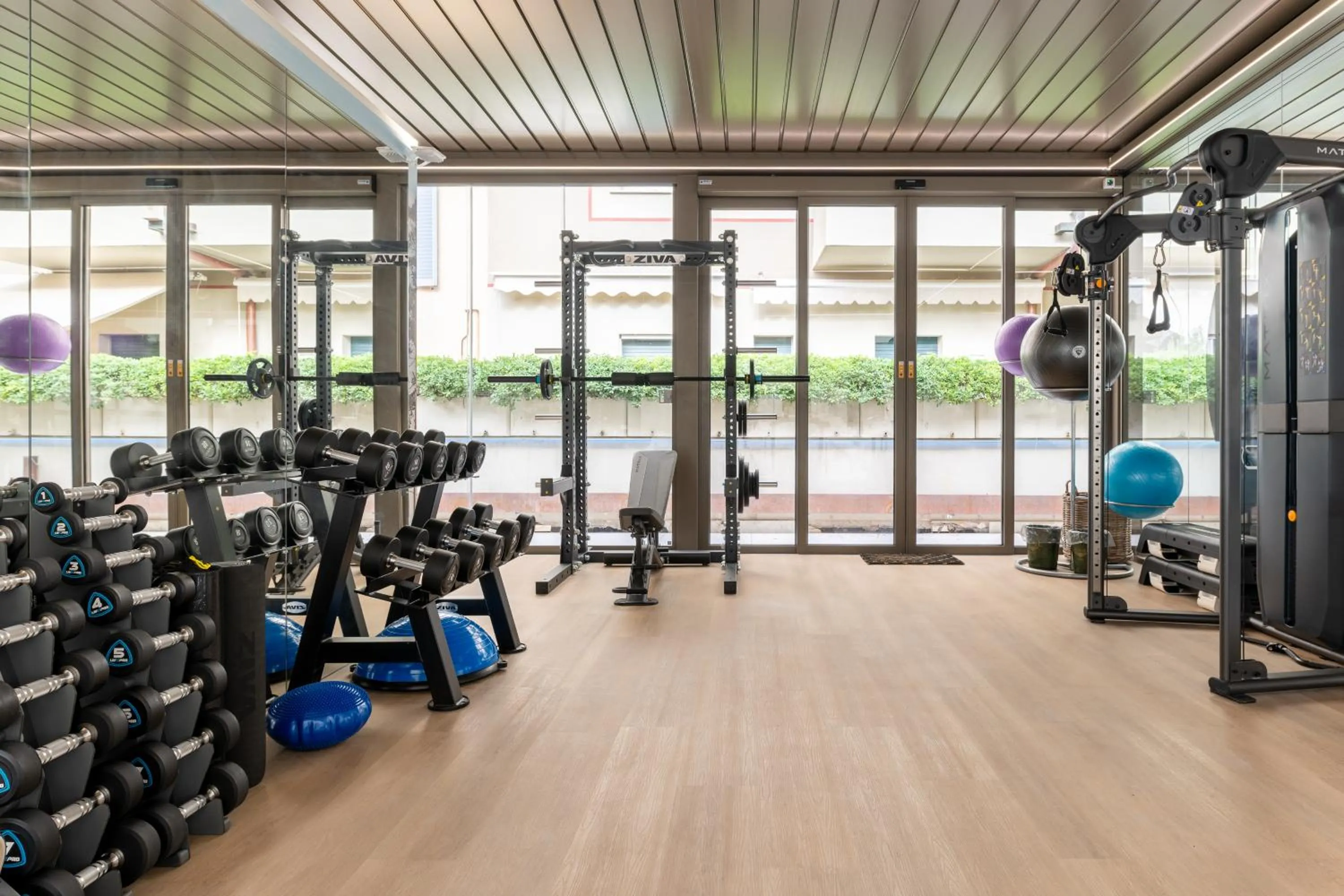 Fitness centre/facilities in Hotel Residence Esplanade