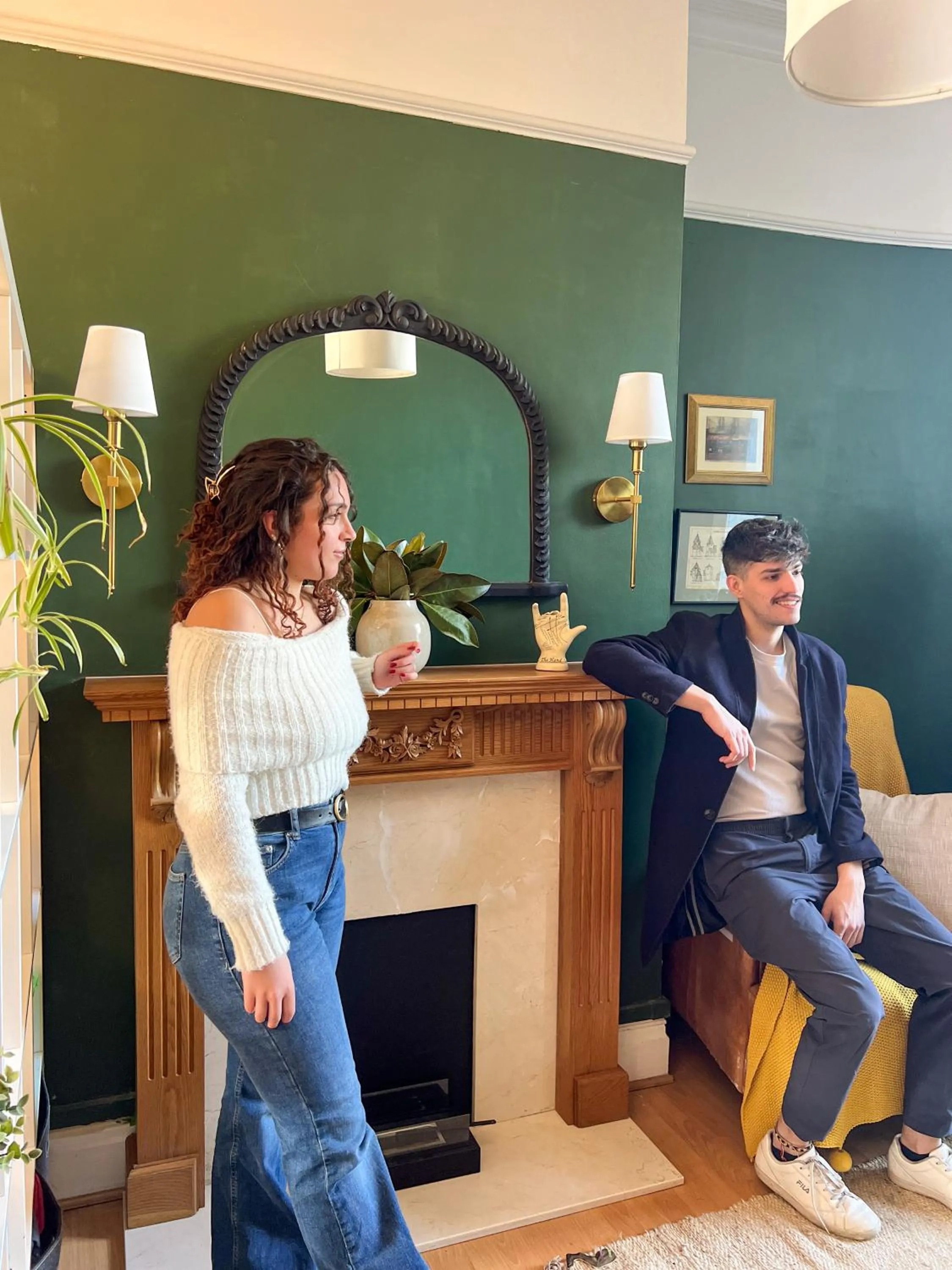 Living room in Prime Backpackers Angel