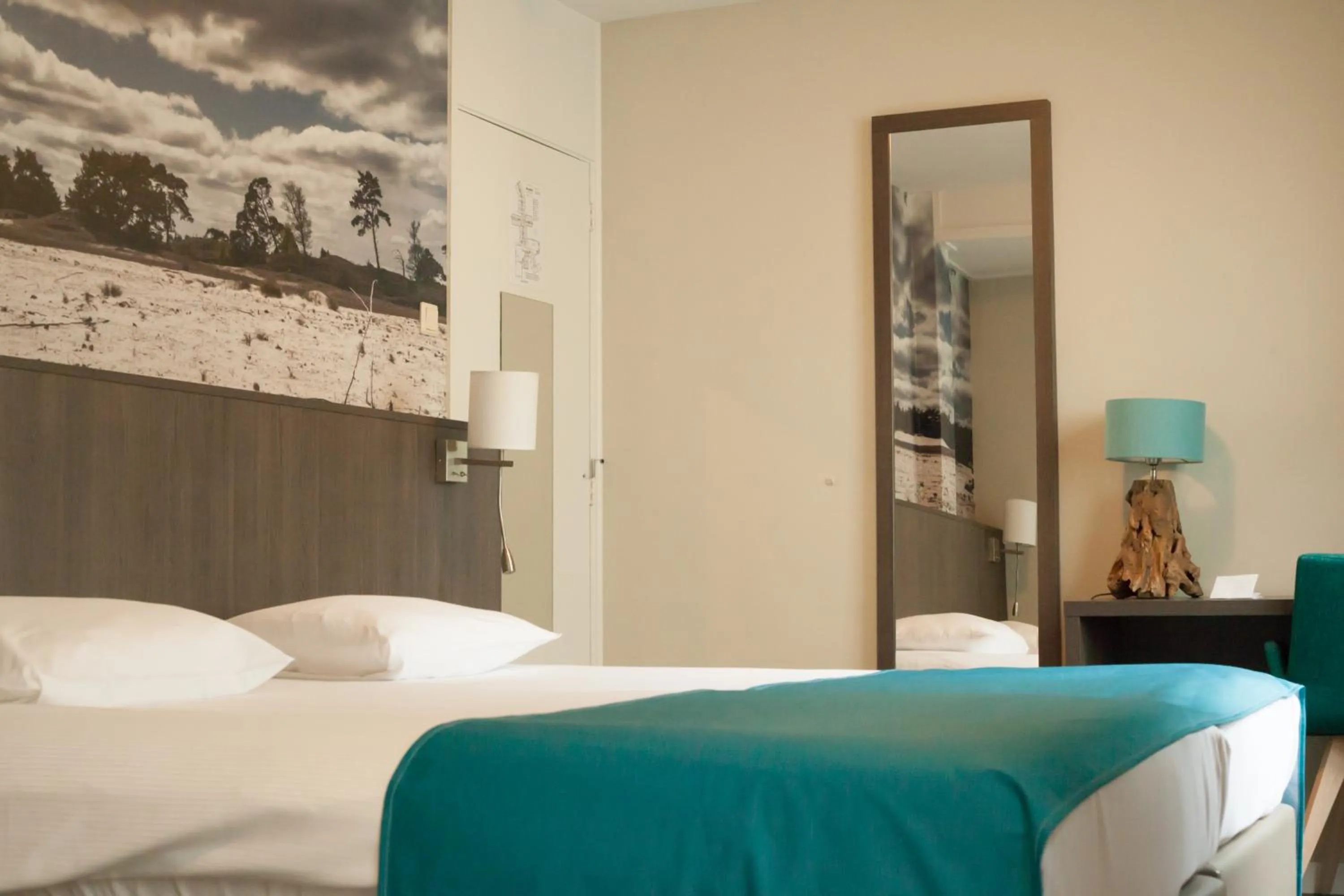 Bed in Hotel de Hoeve van Nunspeet