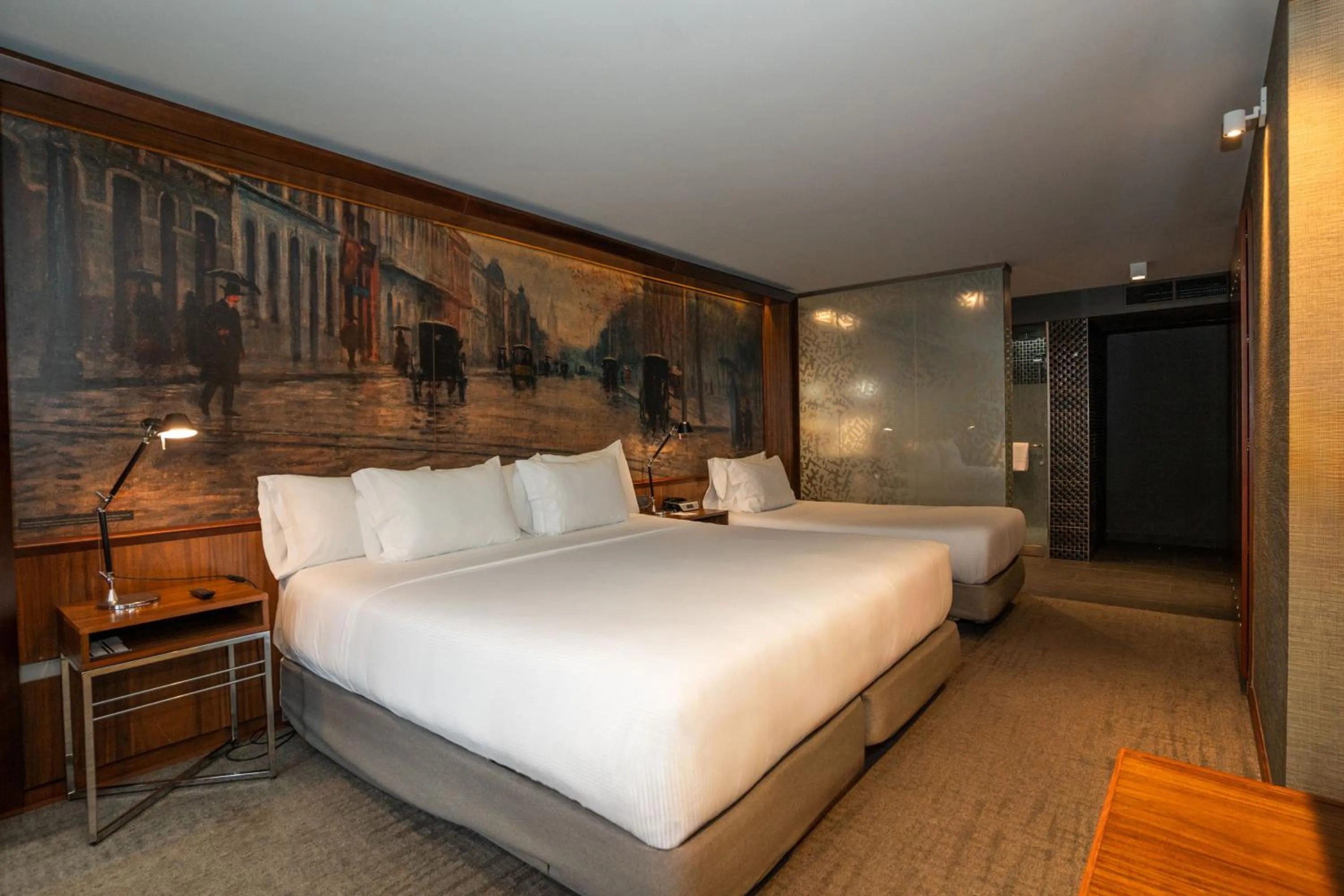 Bed in Hotel Cumbres Lastarria