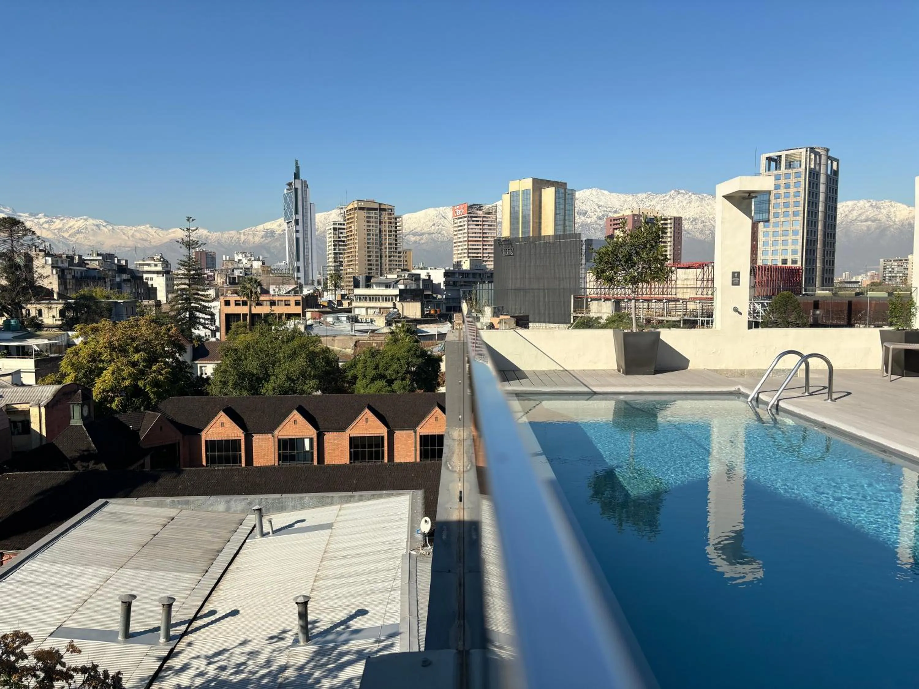 Mountain view in Hotel Cumbres Lastarria
