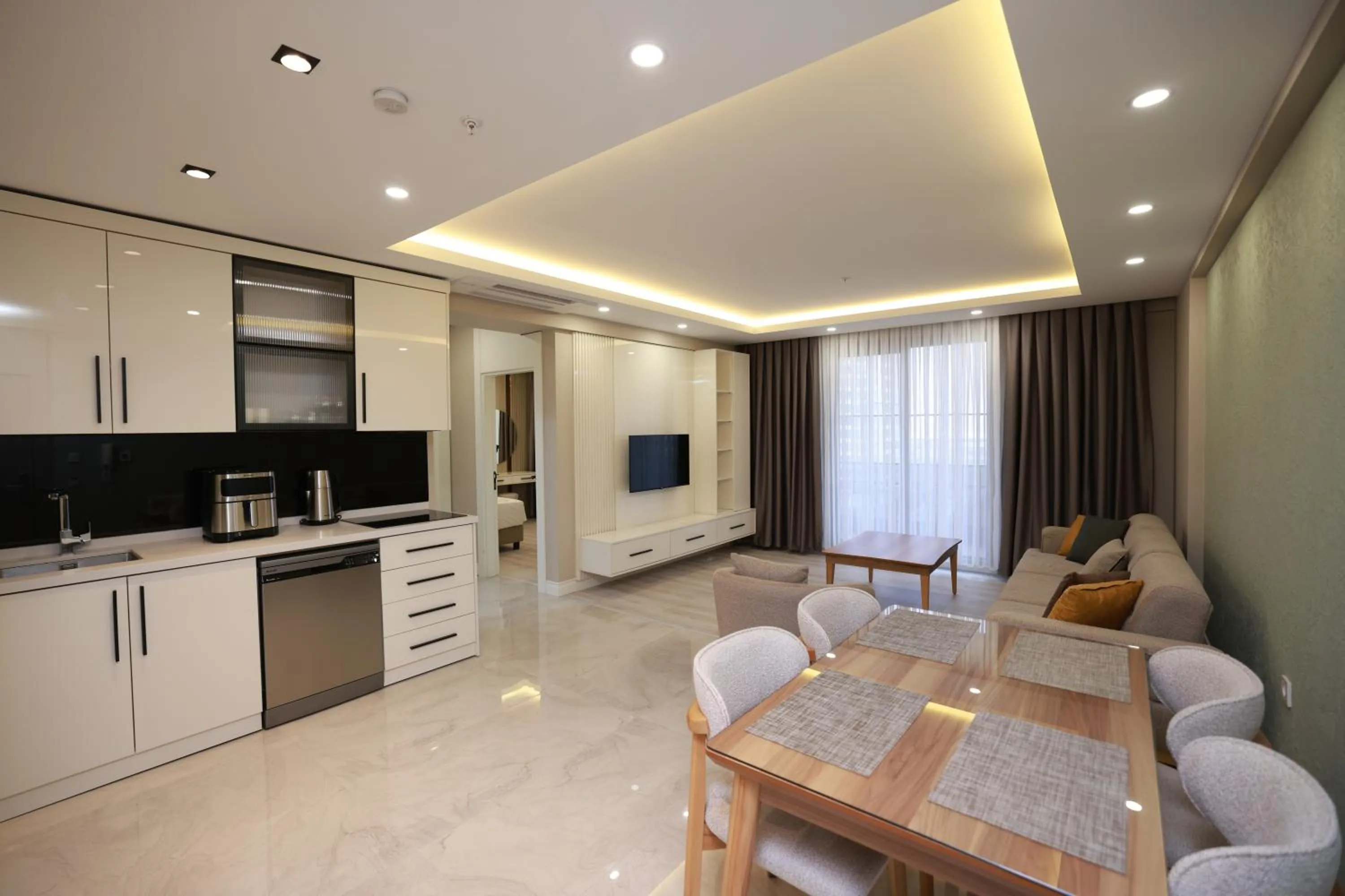 Kitchen or kitchenette in Anemon Diyarbakır Suit Hotel