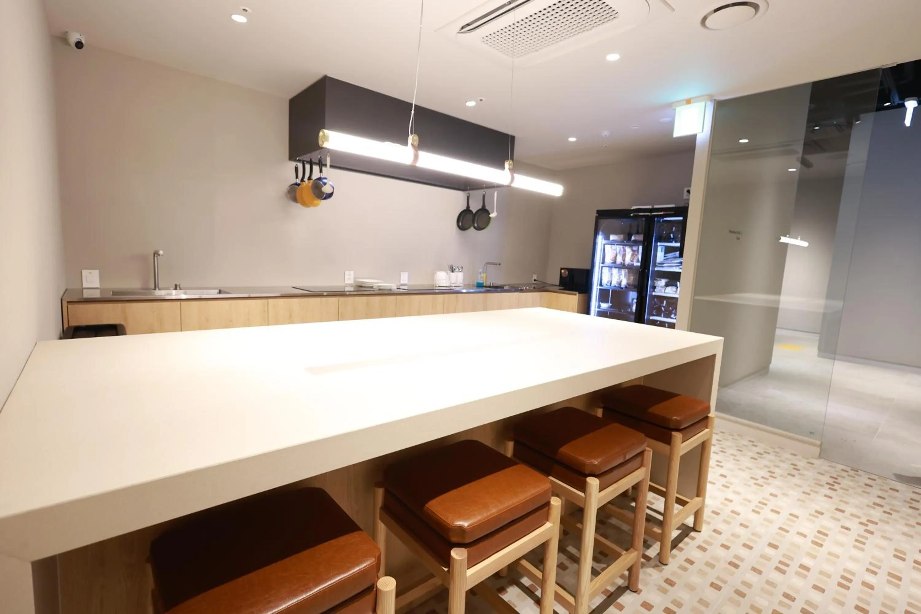 Kitchen or kitchenette in New Blanc Central Myeongdong