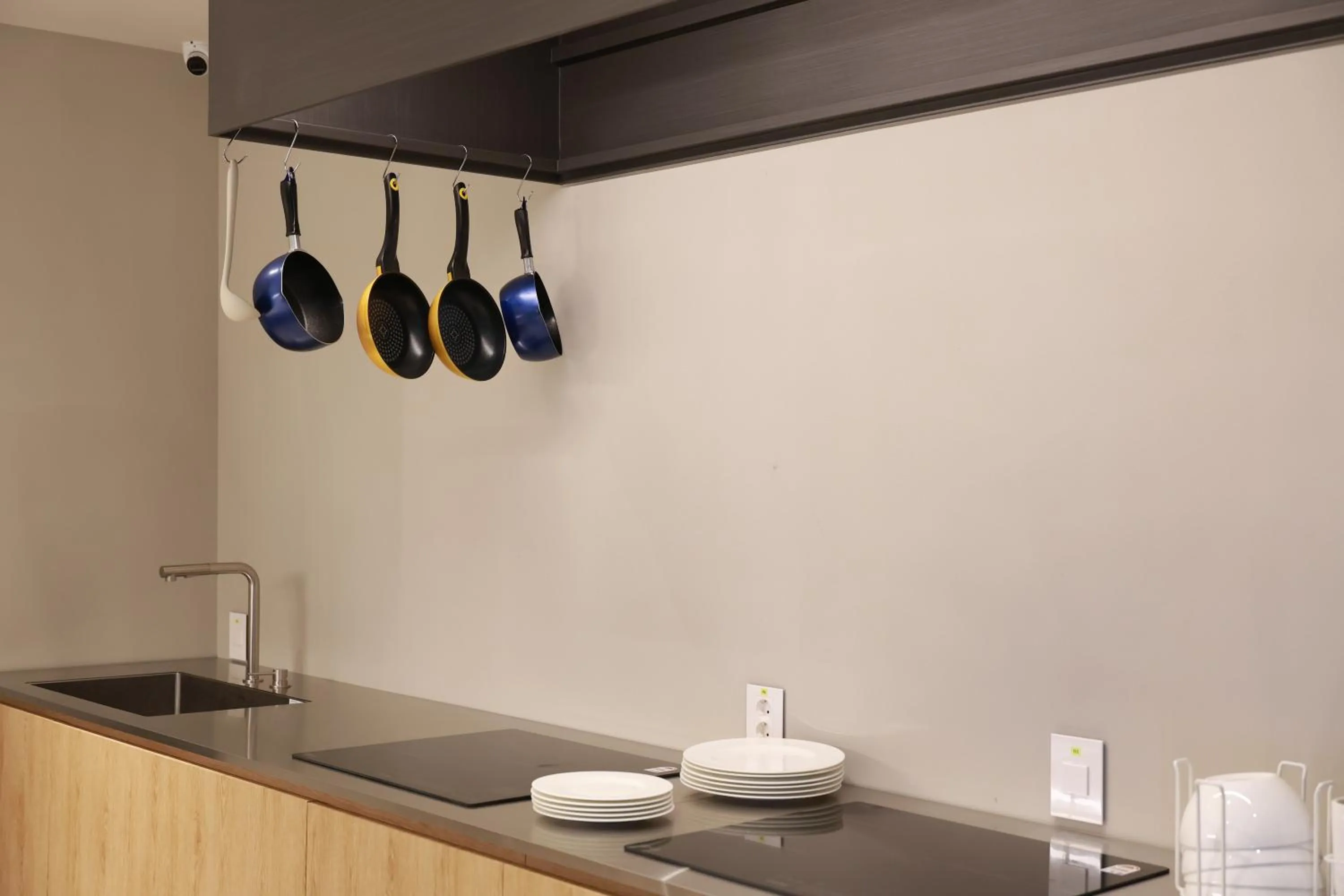 Kitchen or kitchenette in New Blanc Central Myeongdong